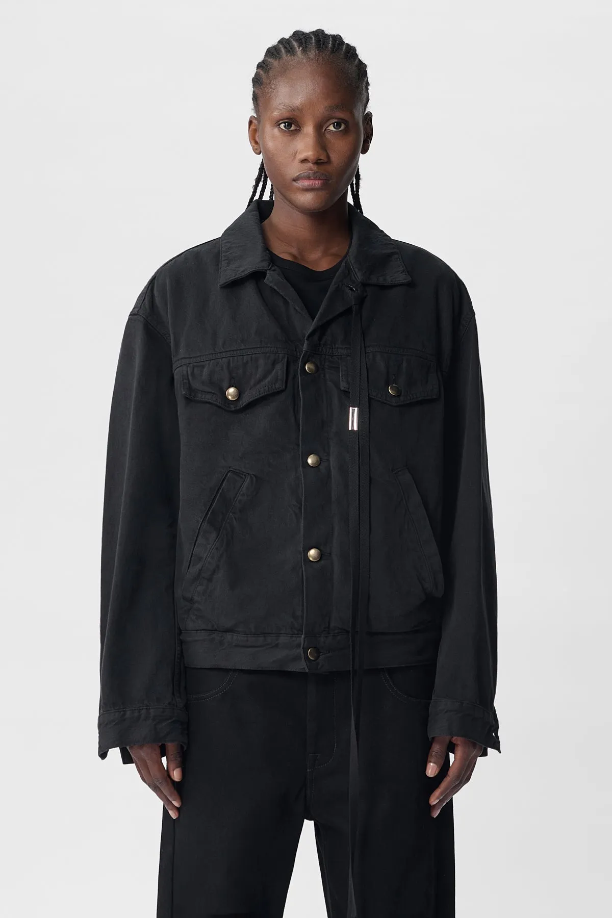 Marthe Five Pockets High Comfort Blouson sold by Ann Demeulemeester