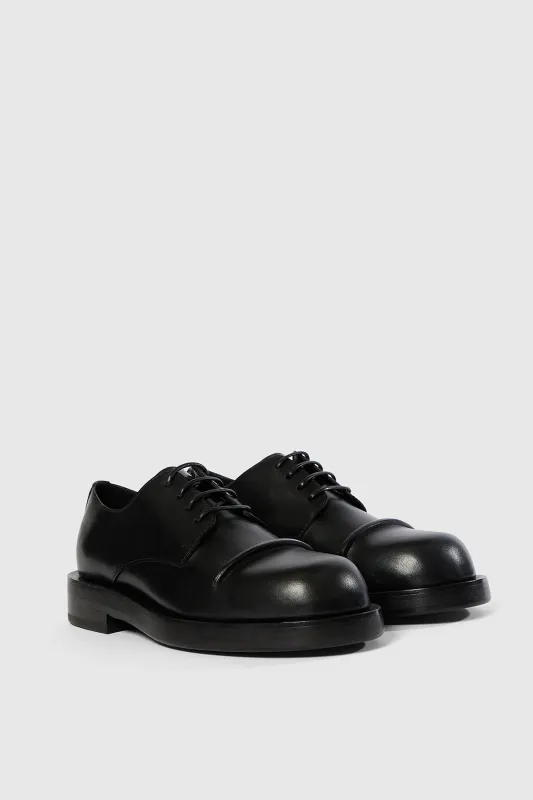 Dex Pintuck Derby Shoes sold by Ann Demeulemeester