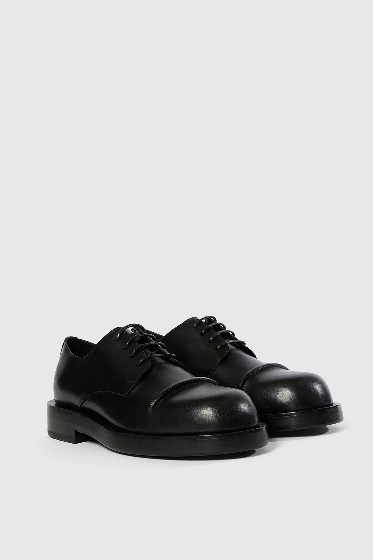 Dex Pintuck Derby Shoes sold by Ann Demeulemeester
