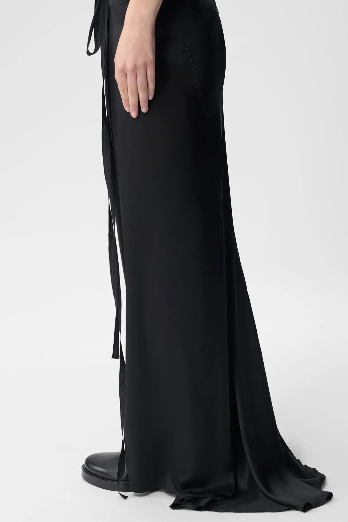 Eveline Long Bias Skirt sold by Ann Demeulemeester product image thumbnail 5