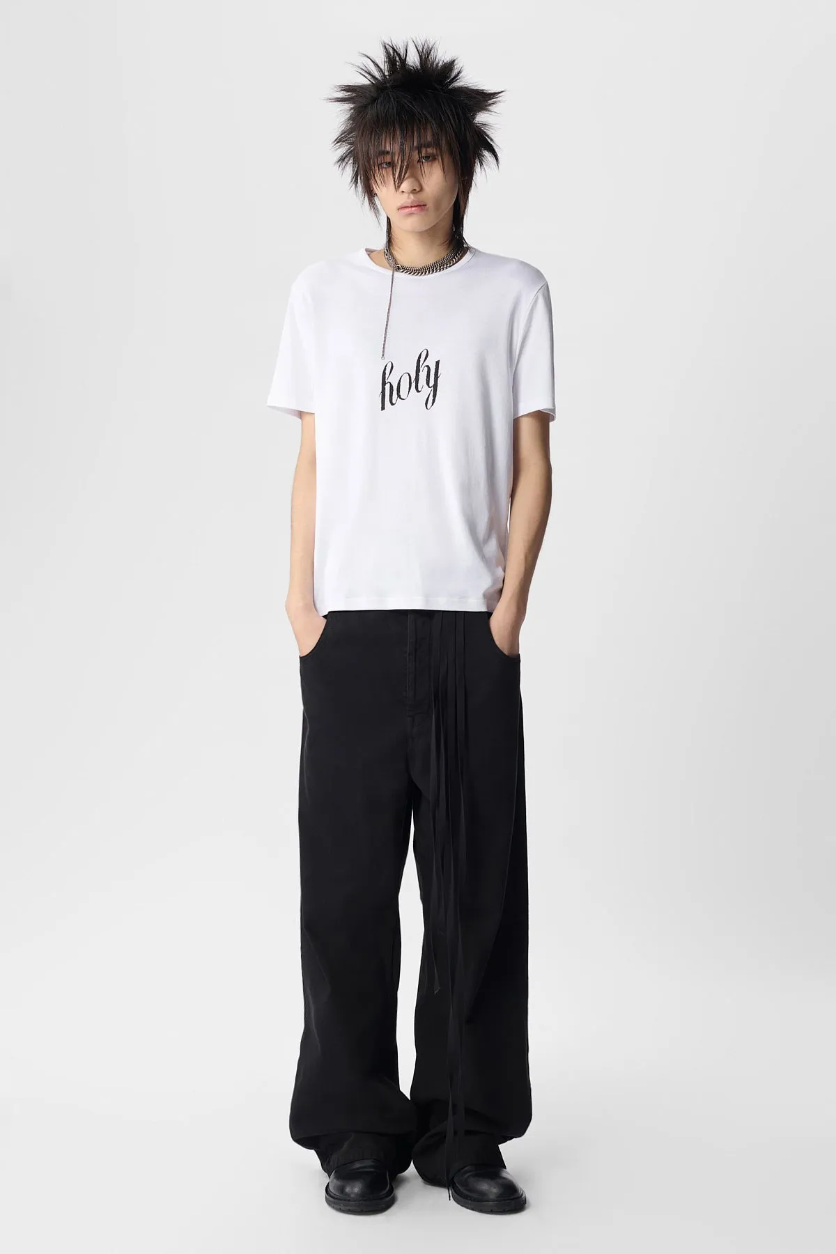 Baptist Printed Standard T-Shirt sold by Ann Demeulemeester product image thumbnail 4