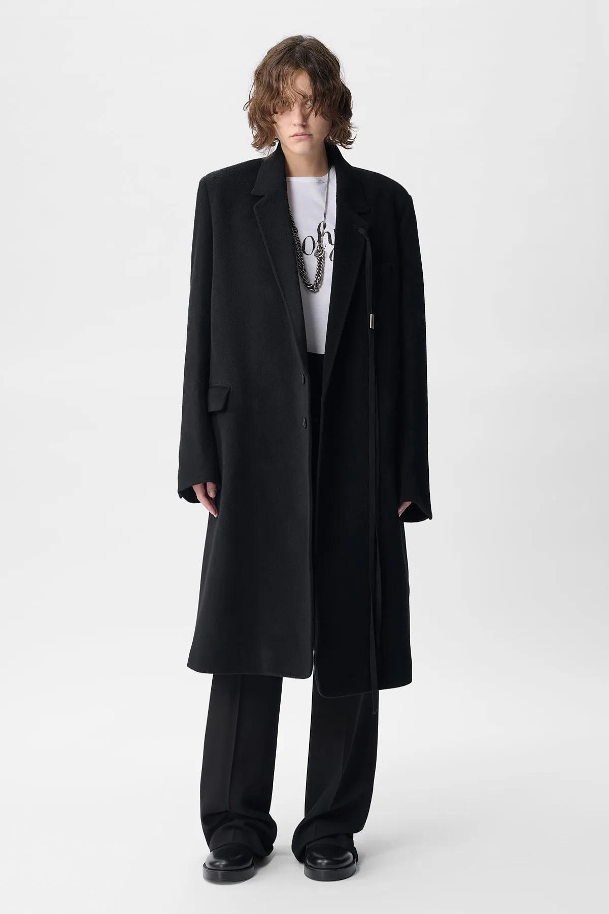 Viv High Comfort Tailored Coat sold by Ann Demeulemeester product image thumbnail 4