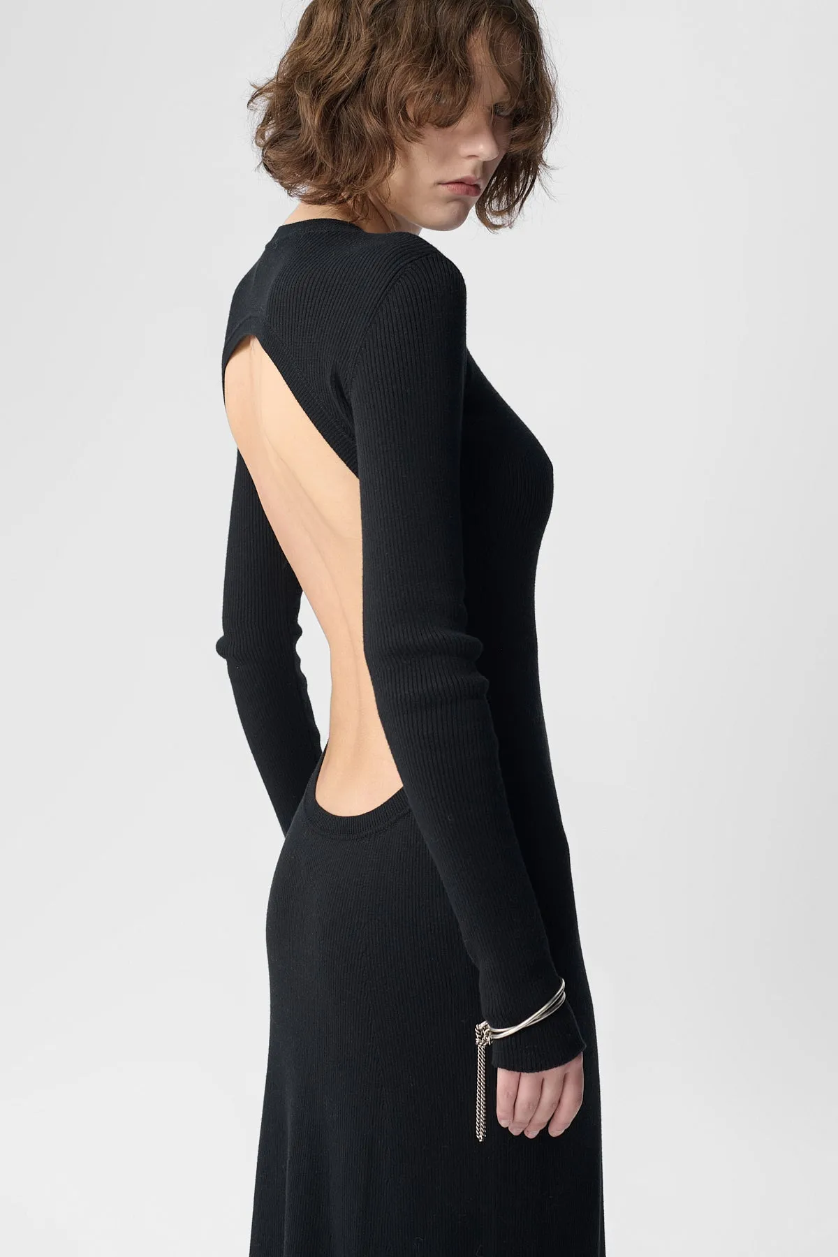 Eva Knitted Dress sold by Ann Demeulemeester product image thumbnail 4