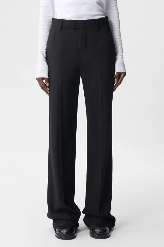 Maaike Flared Leg Comfort Trousers sold by Ann Demeulemeester