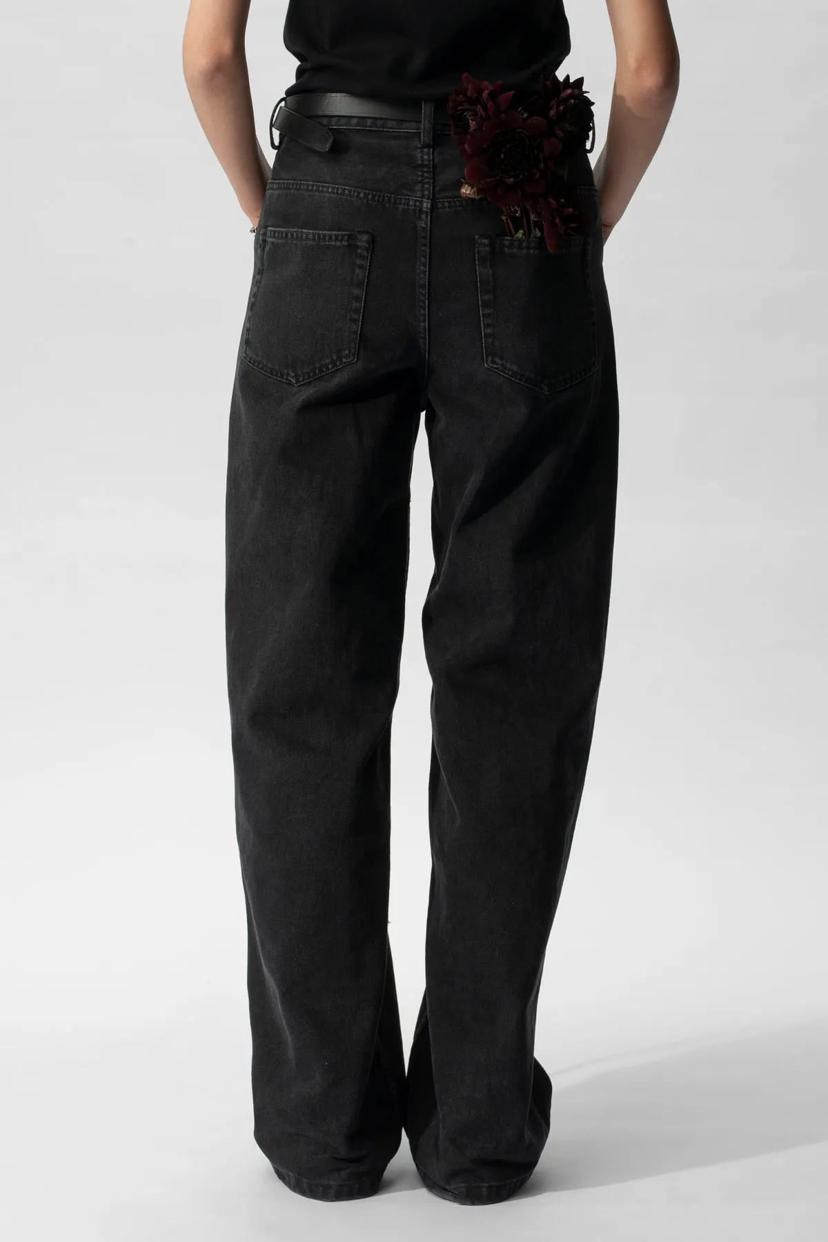 Claire 5 Pocket Comfort Trousers sold by Ann Demeulemeester product image thumbnail 3