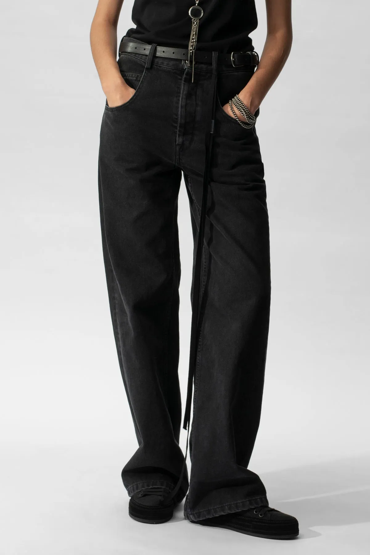Claire 5 Pocket Comfort Trousers sold by Ann Demeulemeester
