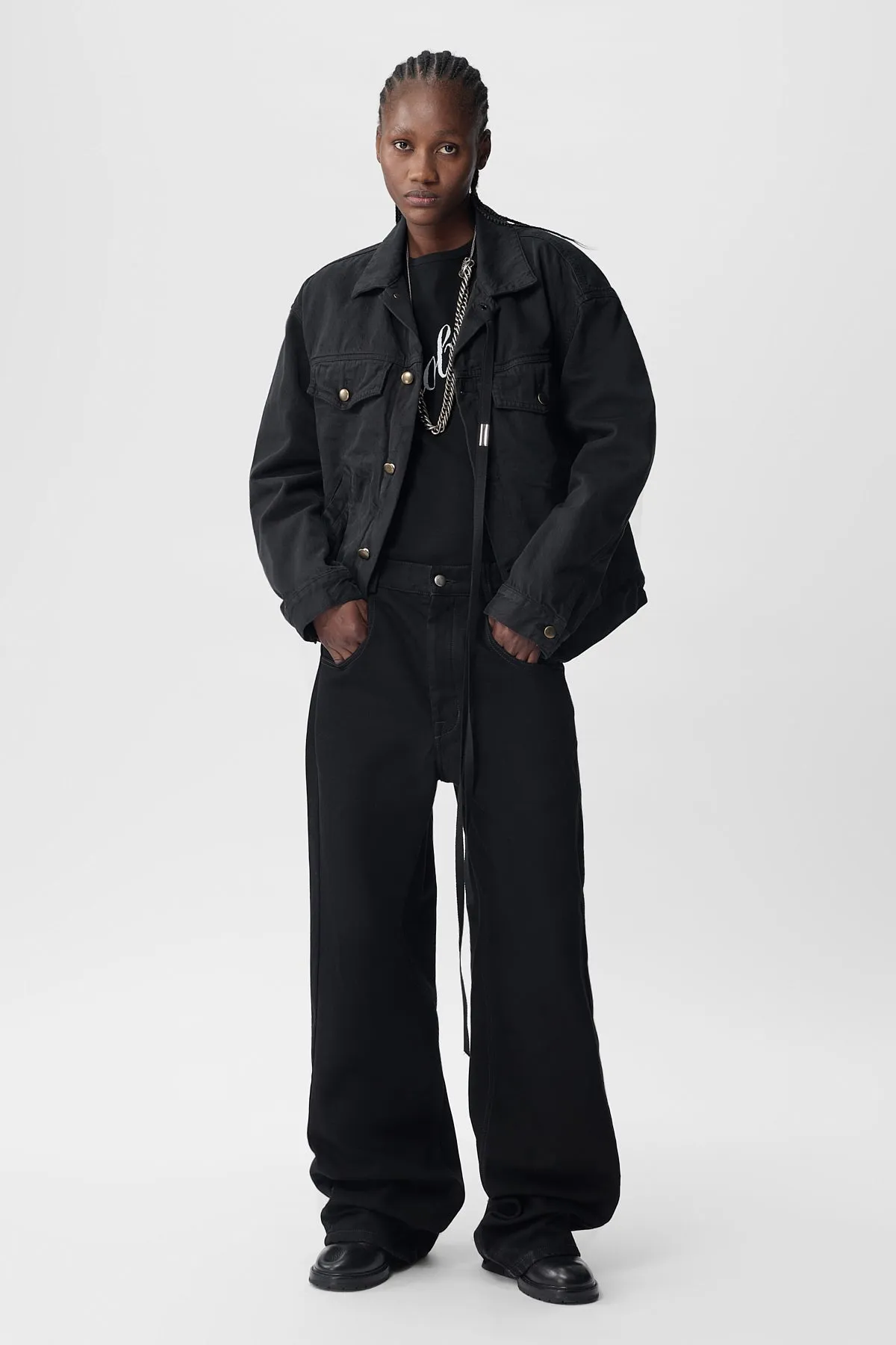 Claire 5 Pockets Comfort Trousers sold by Ann Demeulemeester product image thumbnail 4