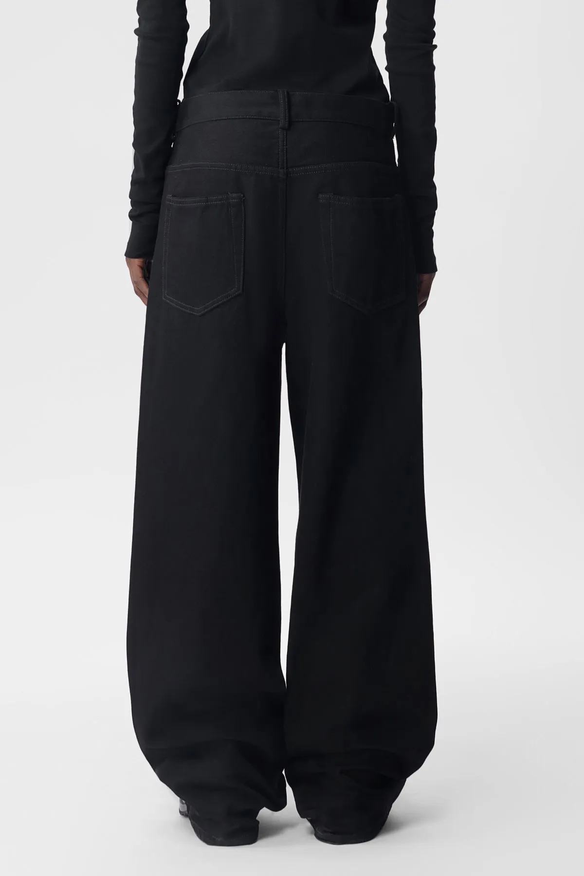 Claire 5 Pockets Comfort Trousers sold by Ann Demeulemeester product image thumbnail 3