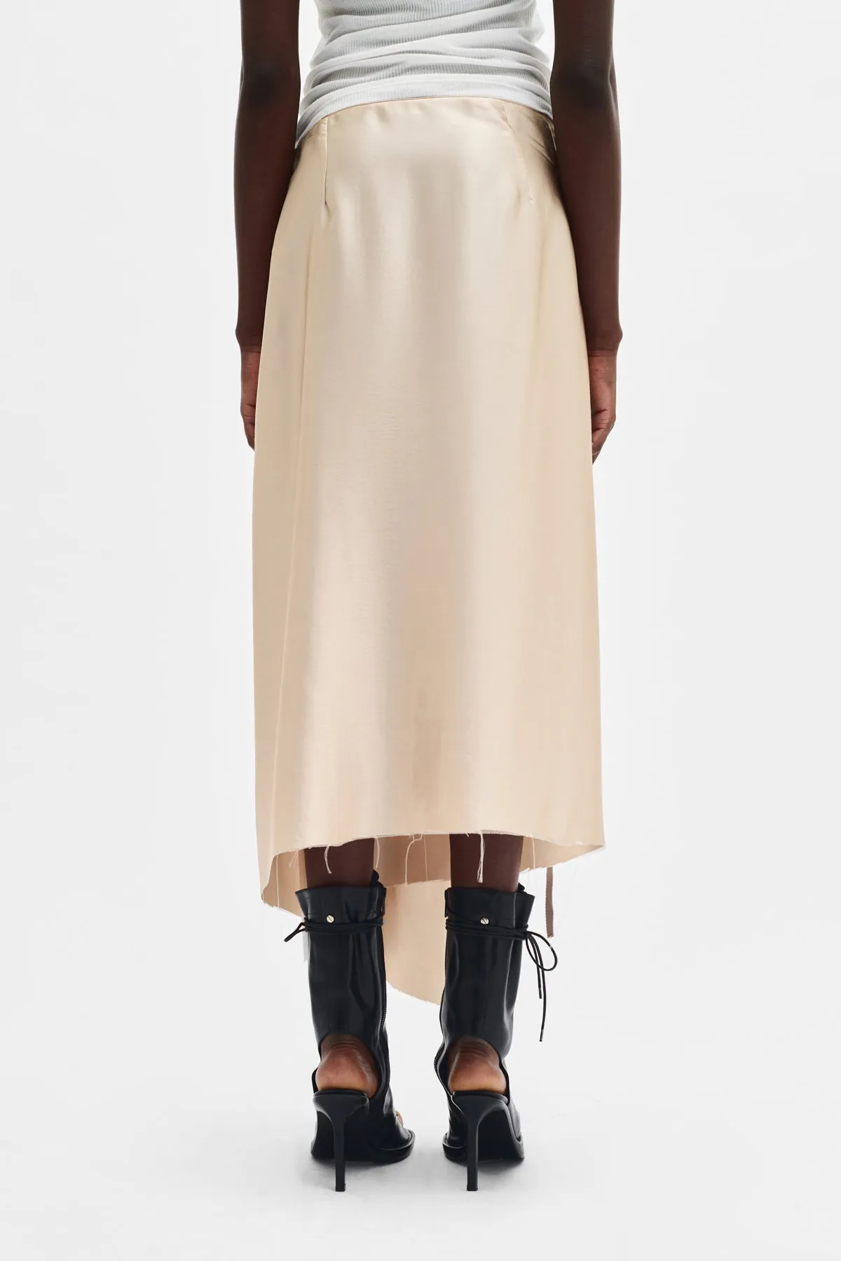 Urda Wrap Midi Skirt sold by Ann Demeulemeester product image thumbnail 3