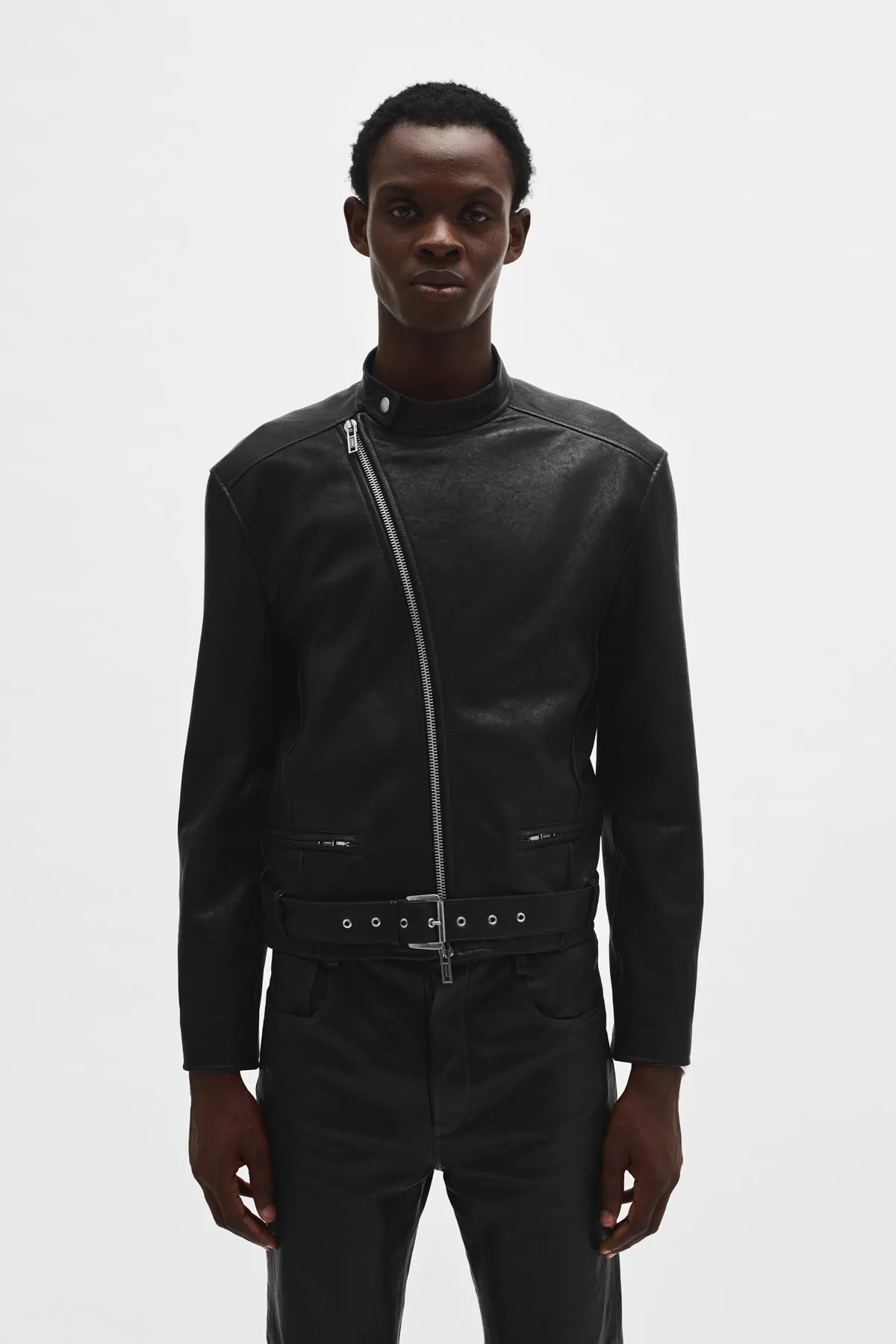 Taale Biker Jacket sold by Ann Demeulemeester