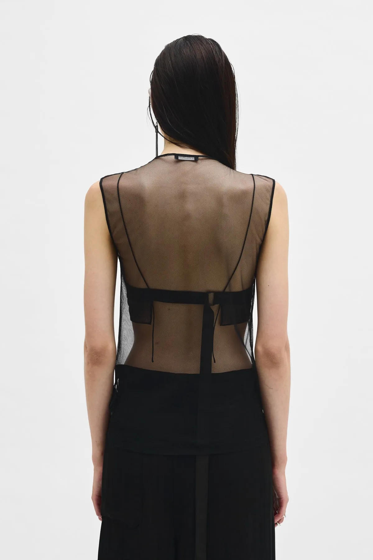 Till the end'' Sleeveless Top sold by Ann Demeulemeester product image thumbnail 3