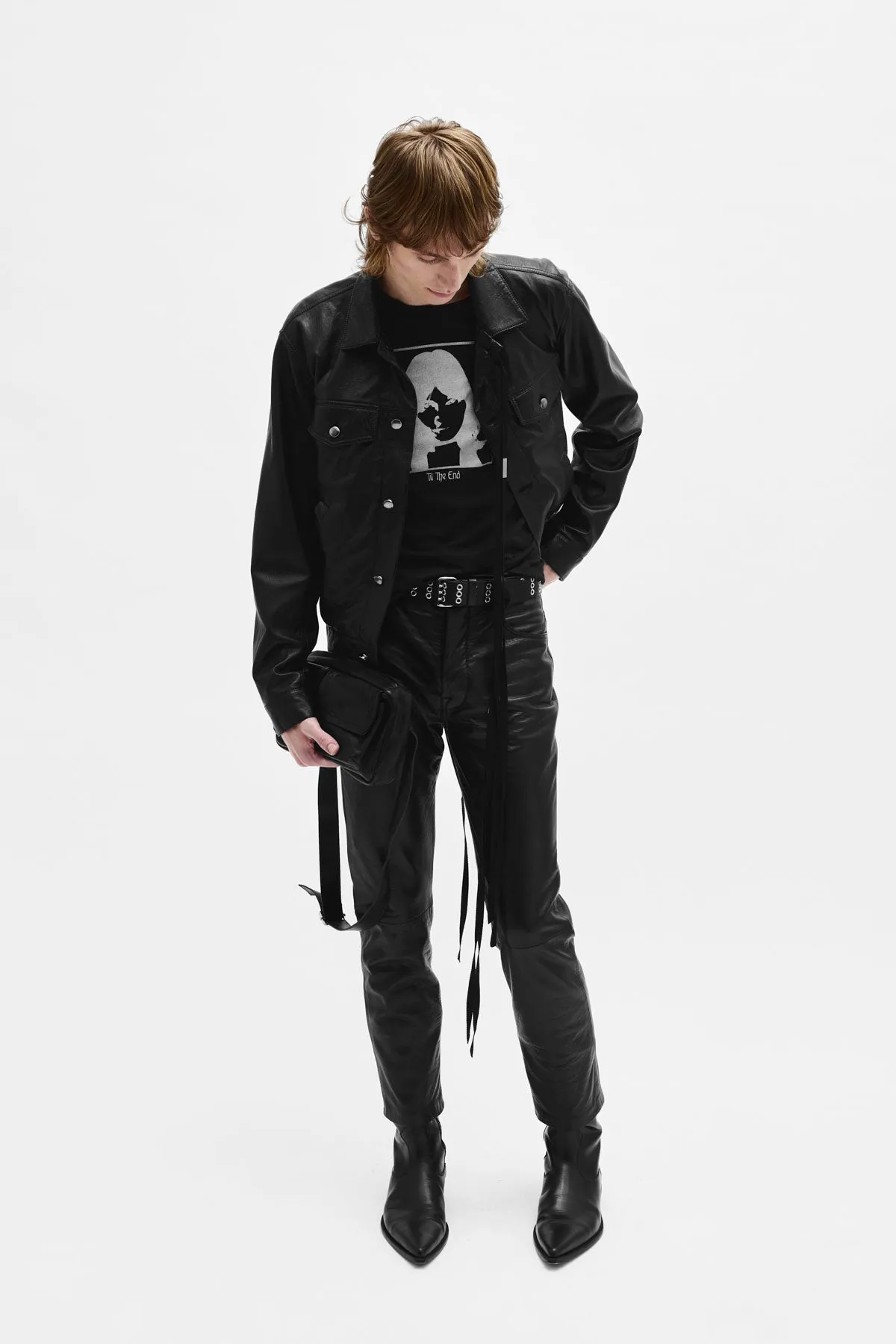 Ysewijn ''Till the end'' Sleeveless Top sold by Ann Demeulemeester product image thumbnail 4