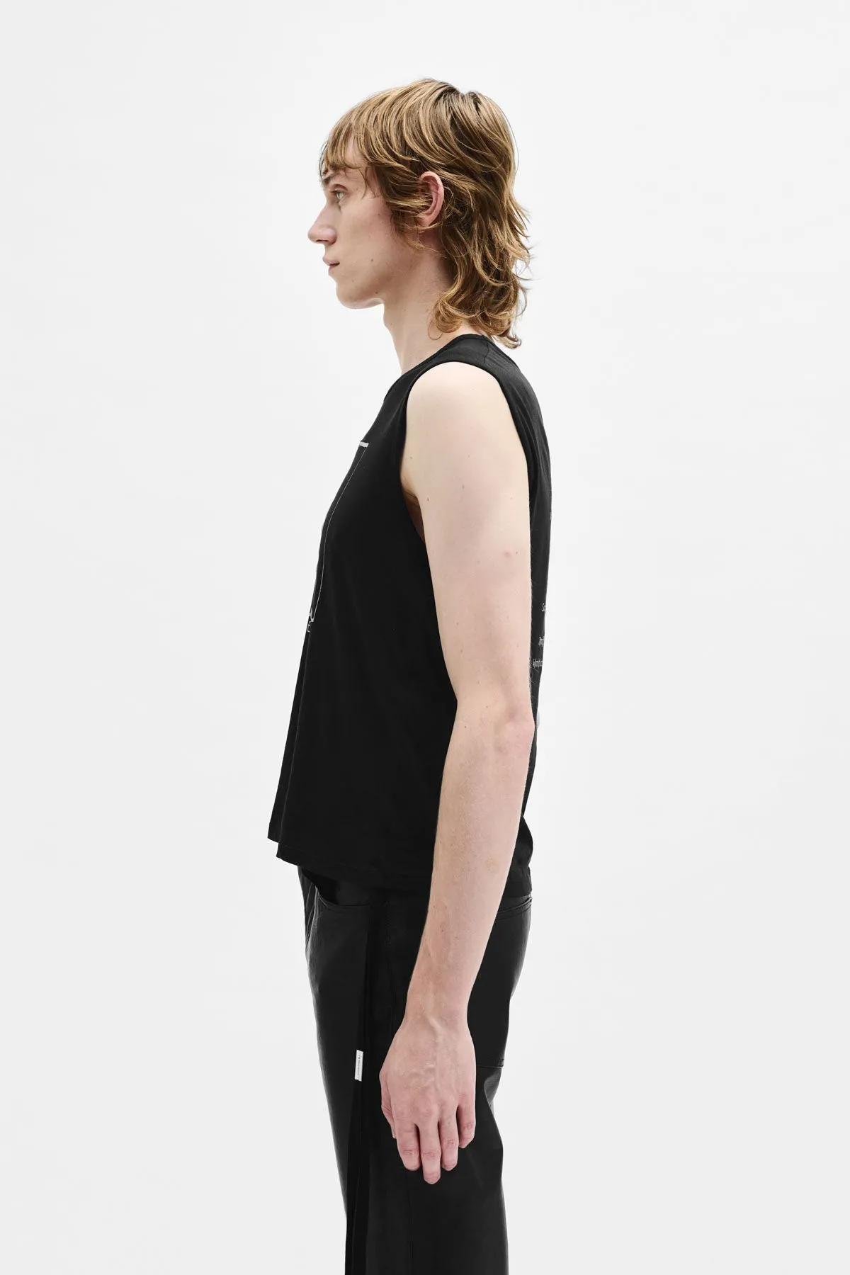 Ysewijn ''Till the end'' Sleeveless Top sold by Ann Demeulemeester product image thumbnail 2