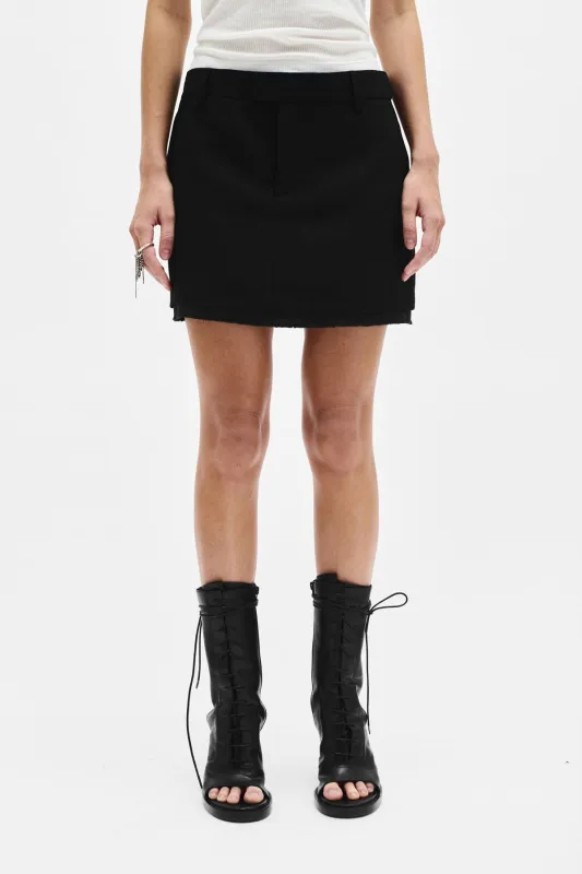 Tepu Mini Skirt made by Ann Demeulemeester