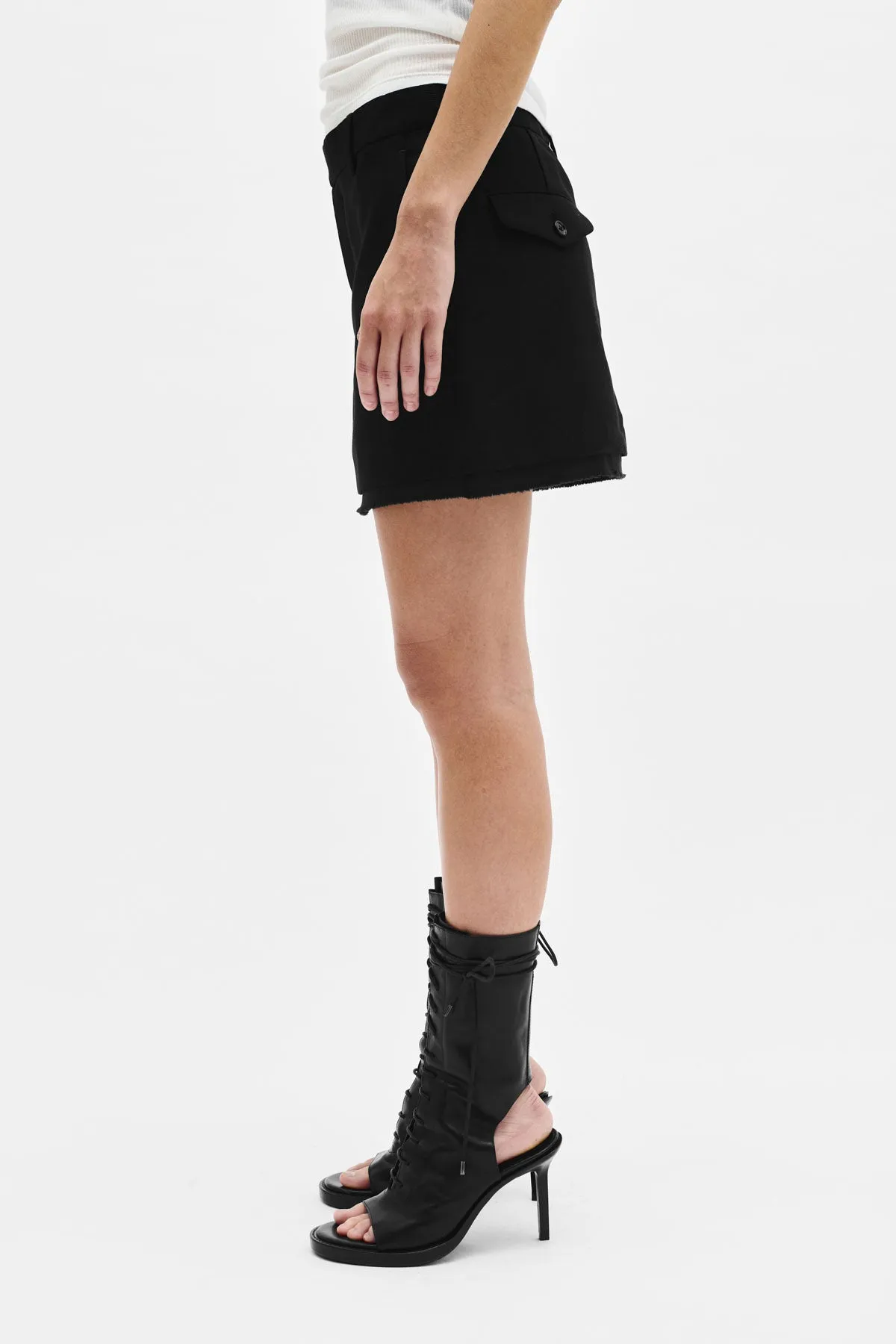 Tepu Mini Skirt sold by Ann Demeulemeester product image thumbnail 2