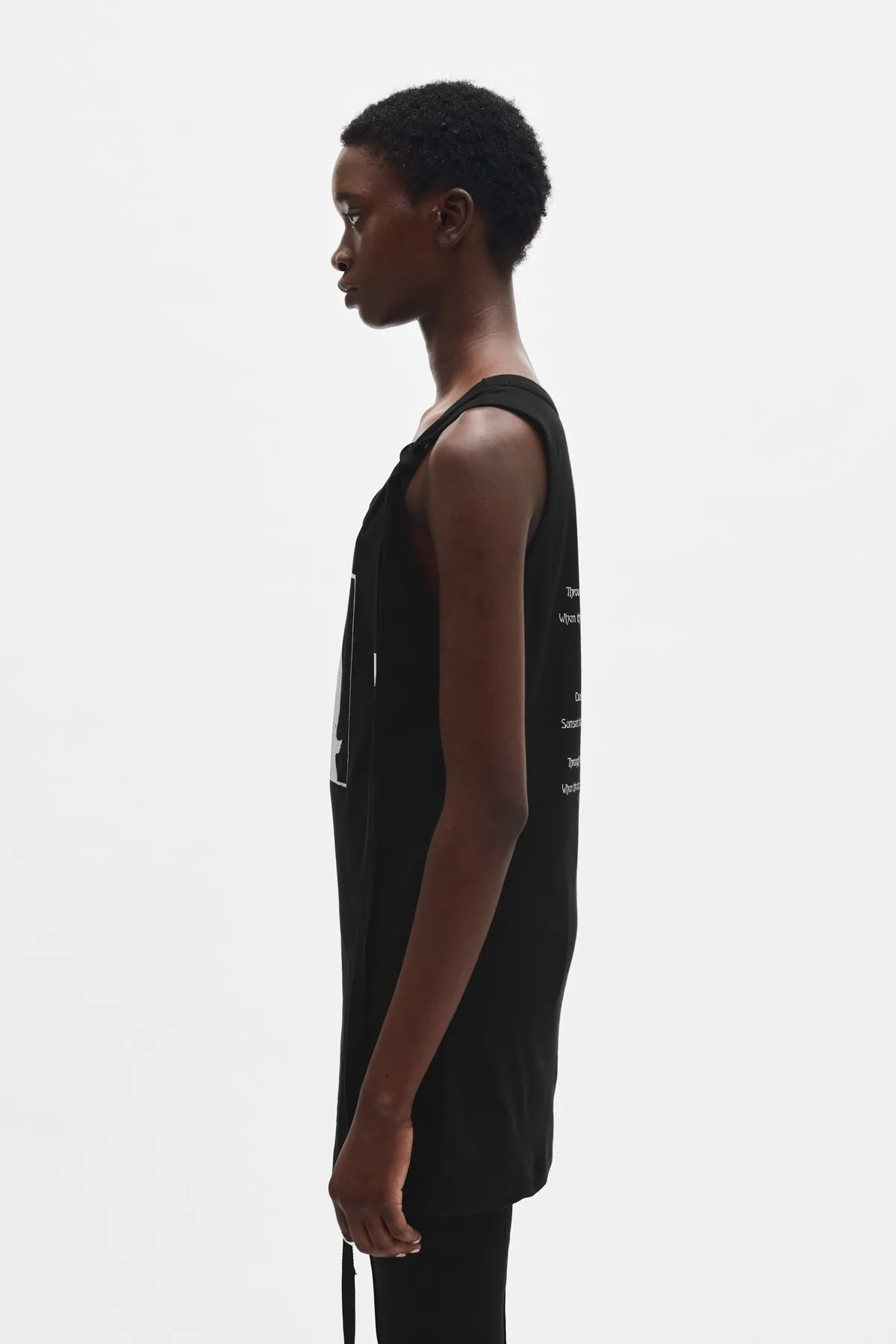 Seva ''Till The End'' Standard Tank Top sold by Ann Demeulemeester product image thumbnail 2