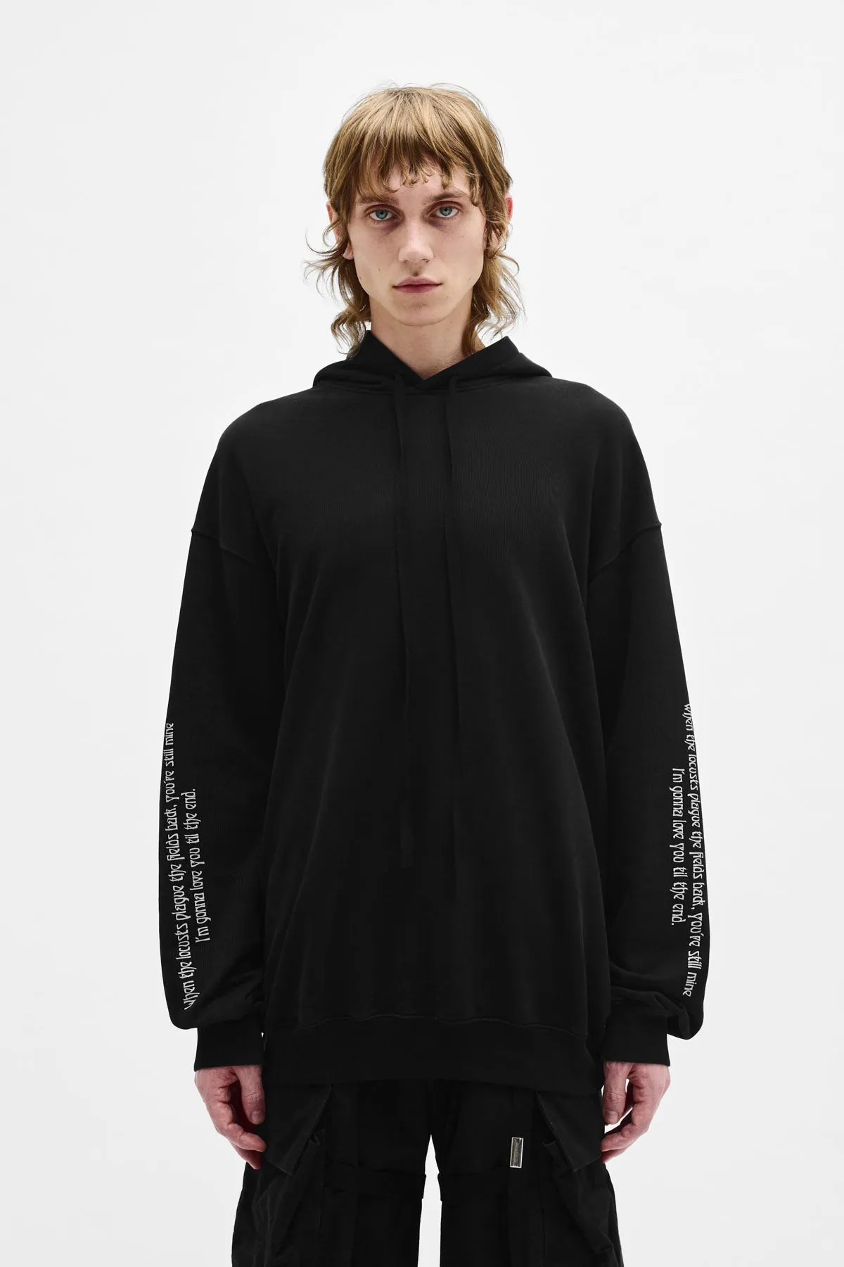 Ollie ''October's Portrait'' High-Comfort Hoodie sold by Ann Demeulemeester