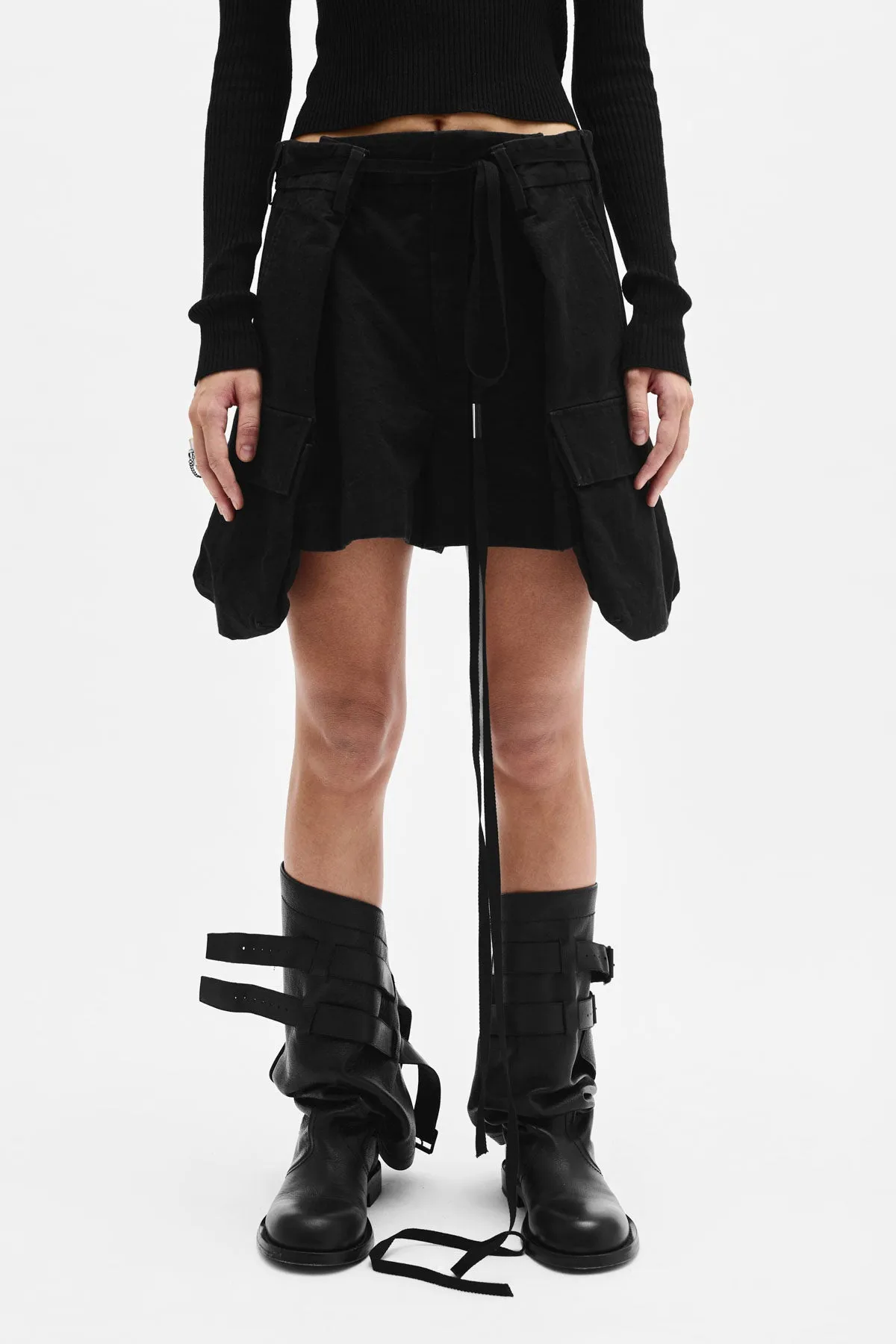 Nadina Cargo Shorts sold by Ann Demeulemeester