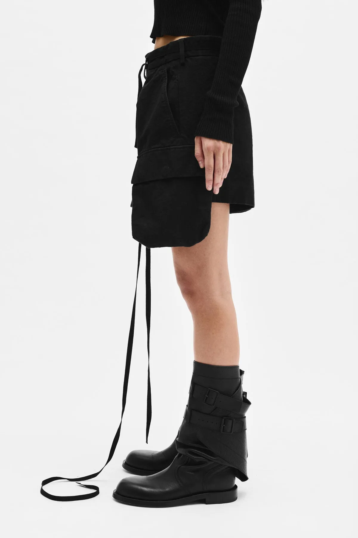 Nadina Cargo Shorts sold by Ann Demeulemeester product image thumbnail 2