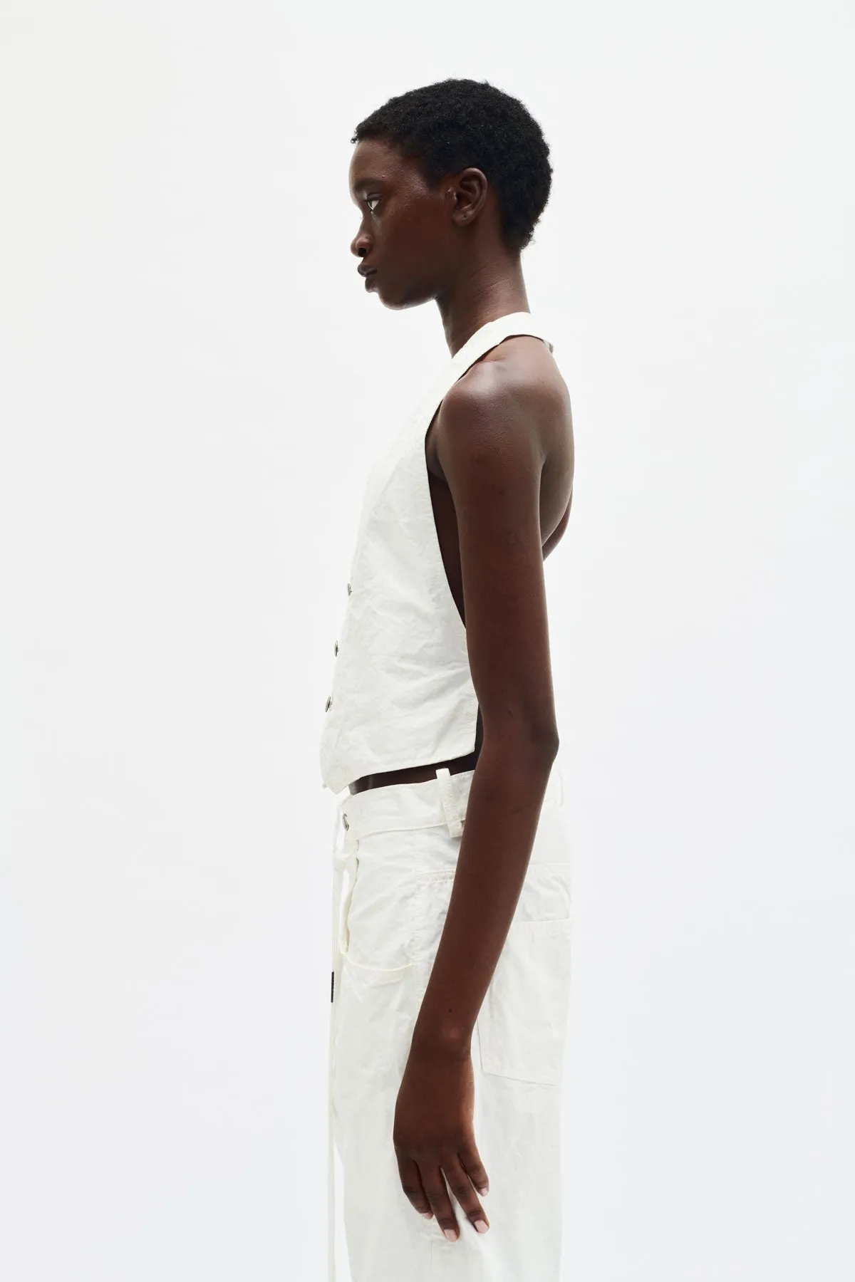 Monique Micro Waistcoat sold by Ann Demeulemeester product image thumbnail 2