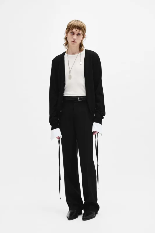 Kador Asymmetric Closure Cardigan made by Ann Demeulemeester