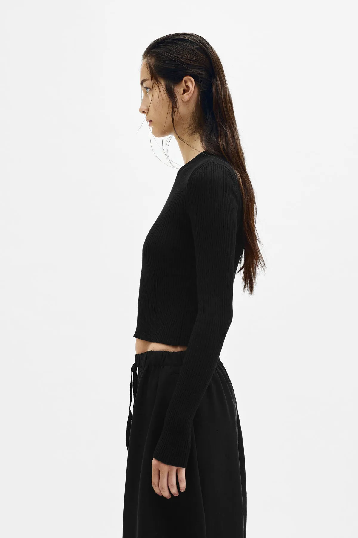 Kati Cropped Sweater sold by Ann Demeulemeester product image thumbnail 2