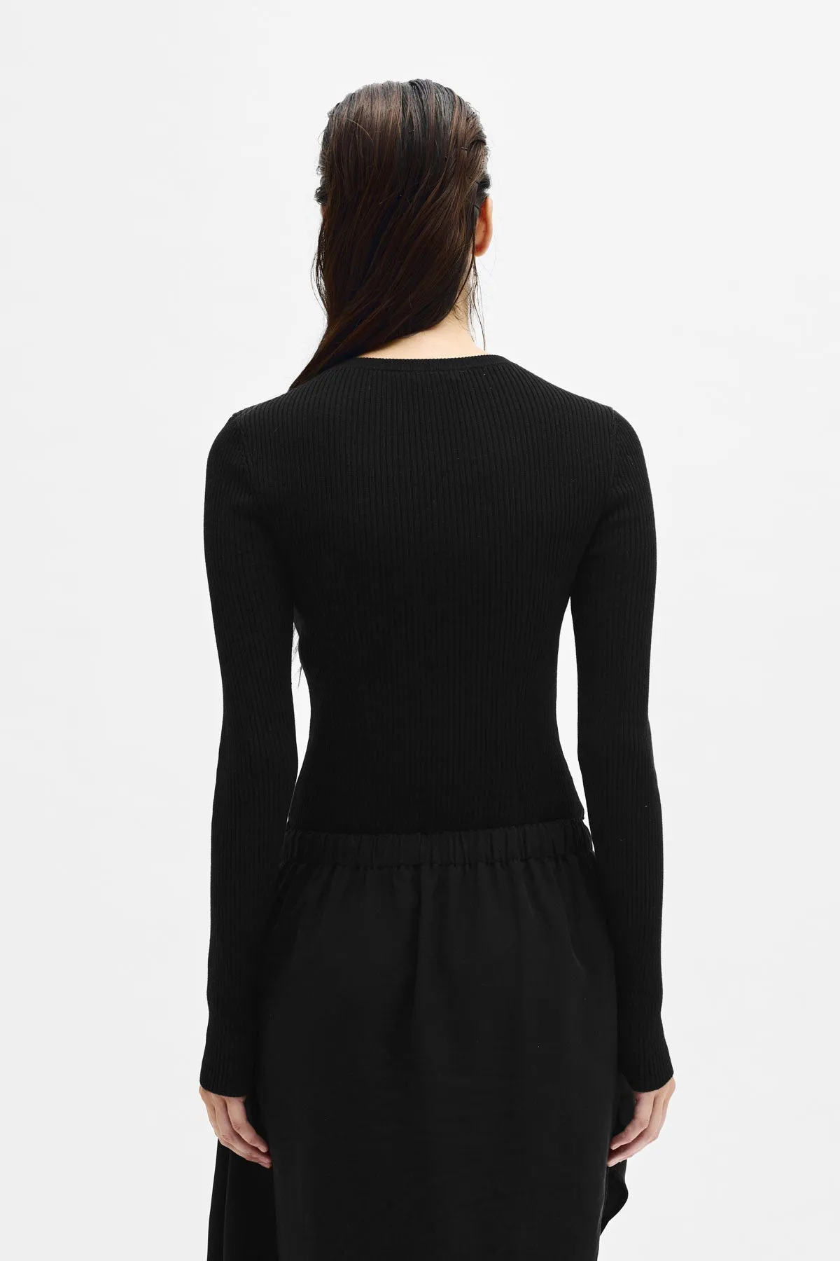 Kati Cropped Sweater sold by Ann Demeulemeester product image thumbnail 3