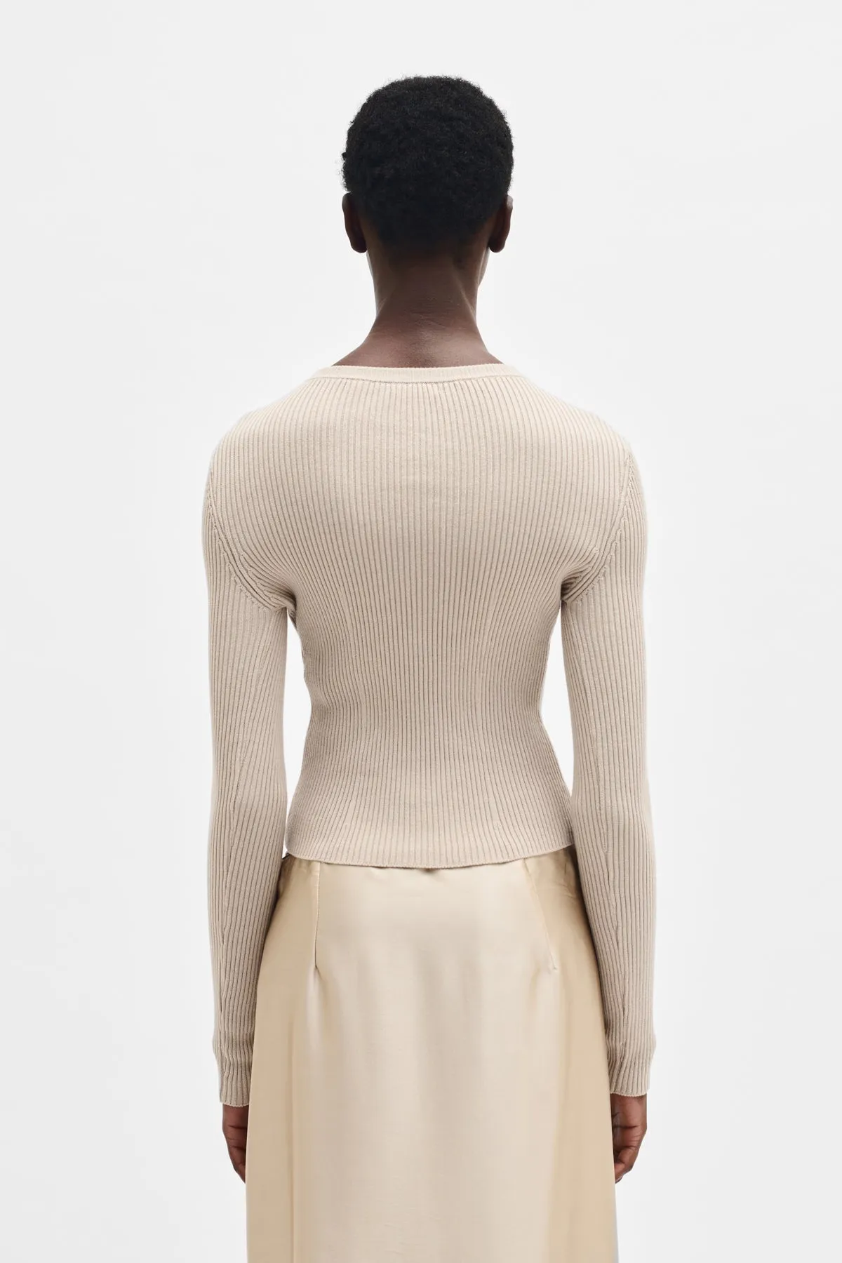 Kati Cropped Sweater sold by Ann Demeulemeester product image thumbnail 3