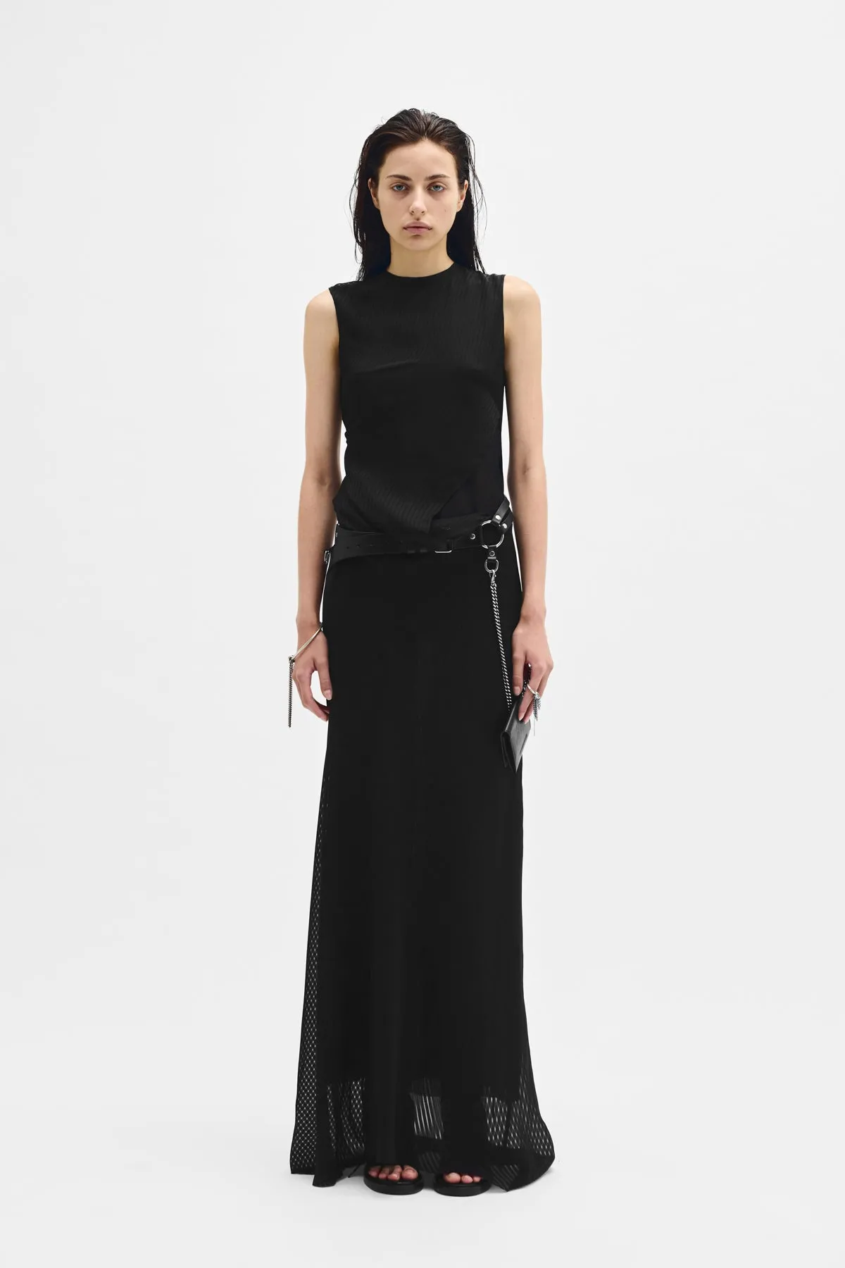 Leah long Asymmetric Dress sold by Ann Demeulemeester product image thumbnail 4