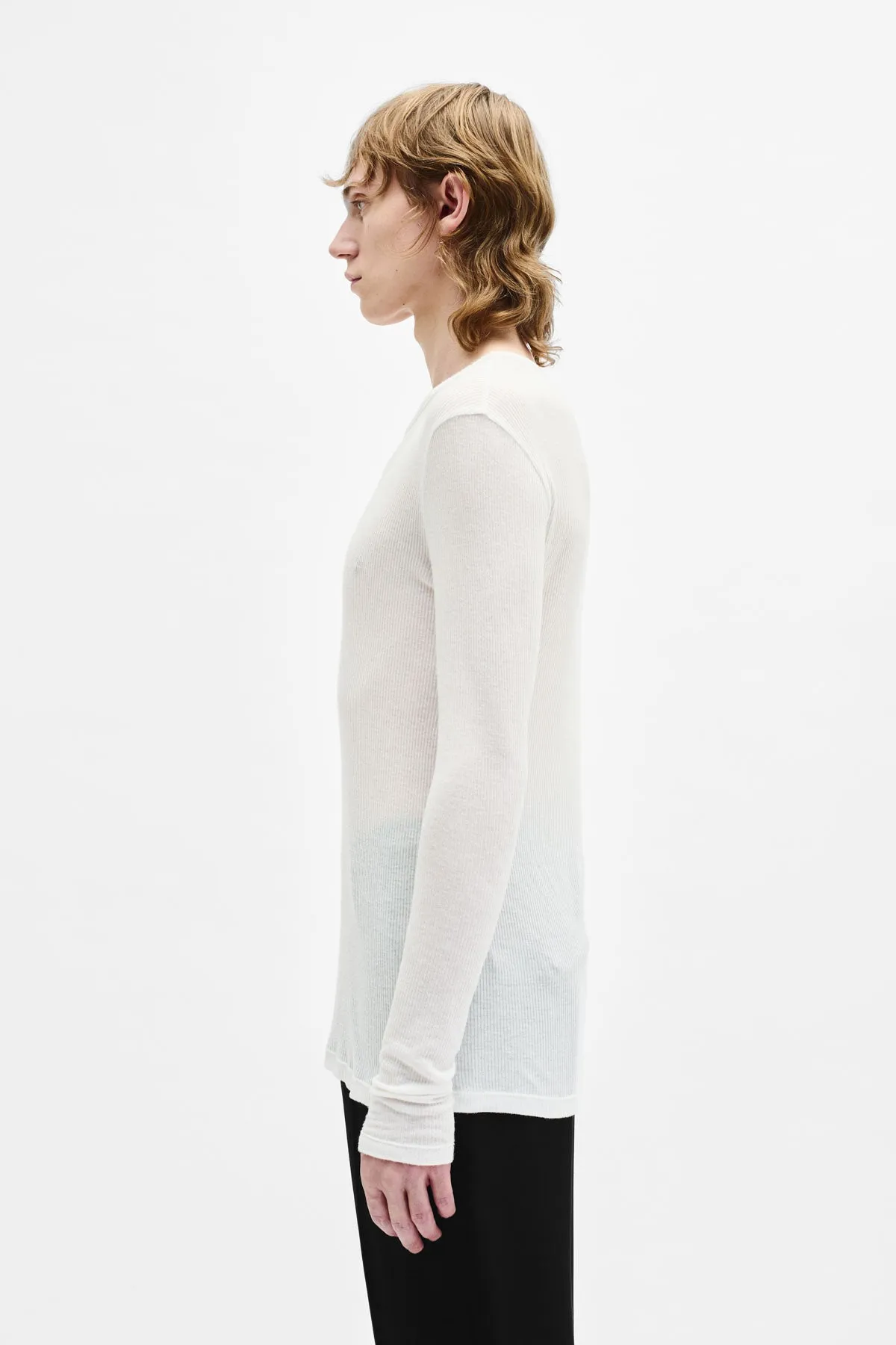 Greg Long Sleeve T-Shirt sold by Ann Demeulemeester product image thumbnail 2