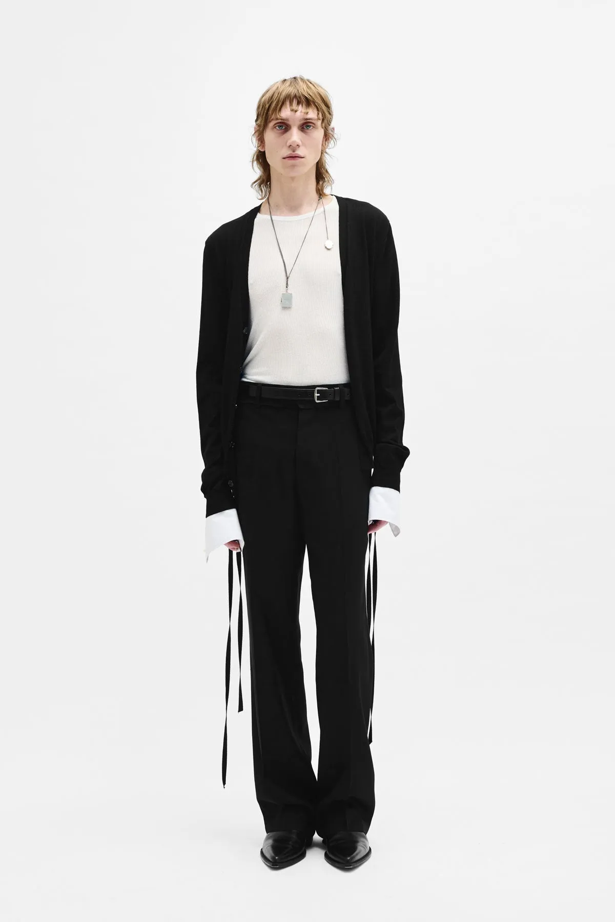 Greg Long Sleeve T-Shirt sold by Ann Demeulemeester product image thumbnail 4