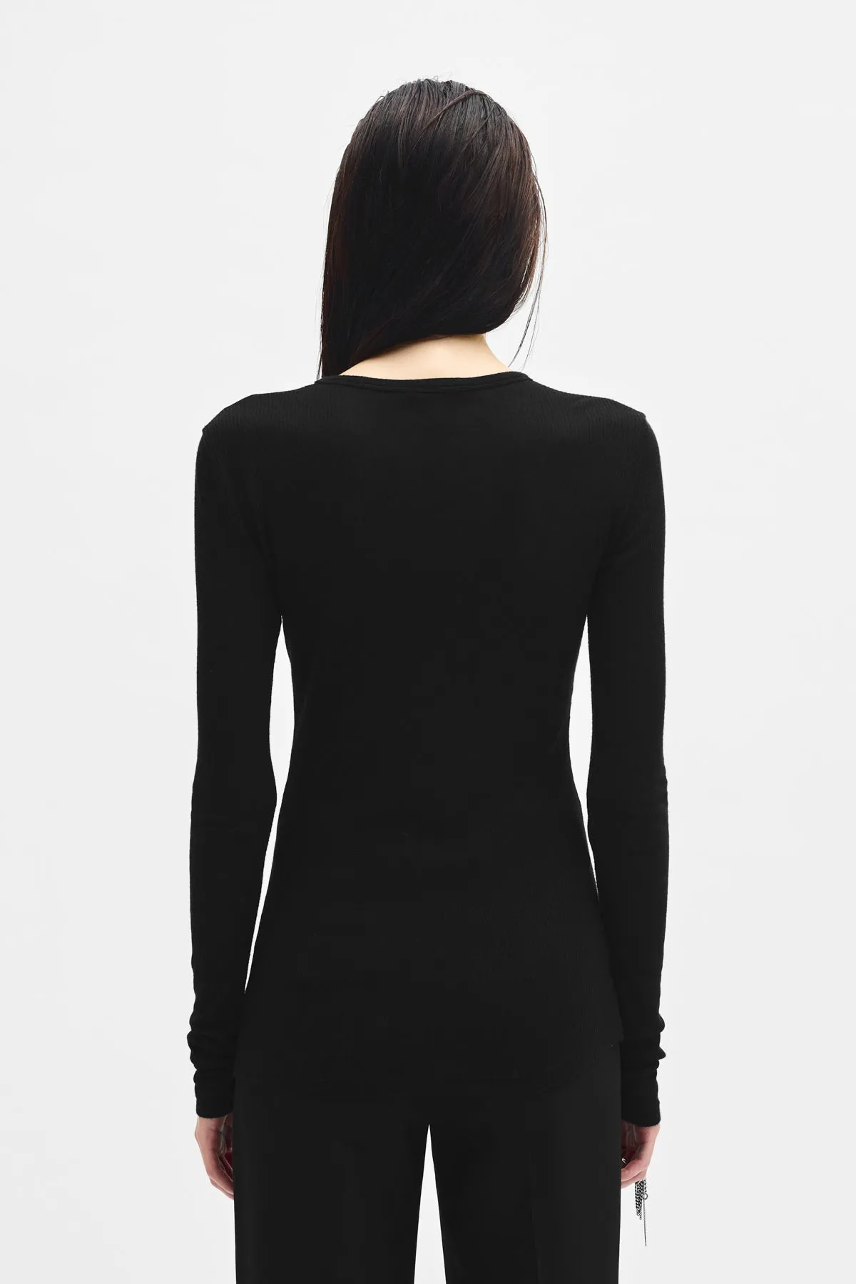 Fiene Long Sleeve T-Shirt sold by Ann Demeulemeester product image thumbnail 3