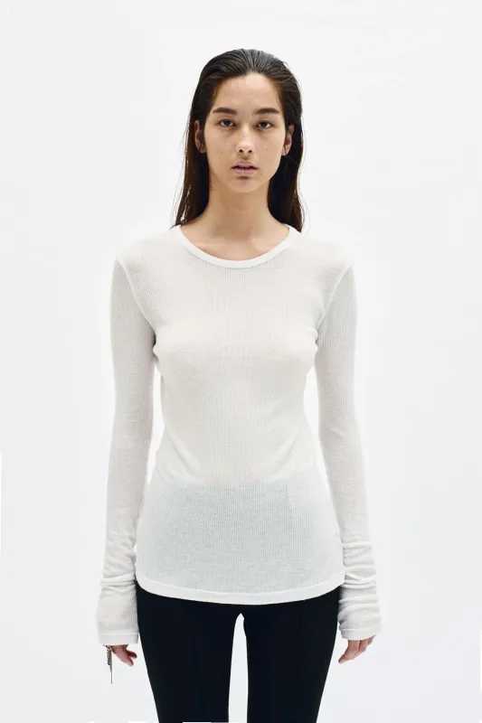 Fiene Long Sleeve T-Shirt sold by Ann Demeulemeester