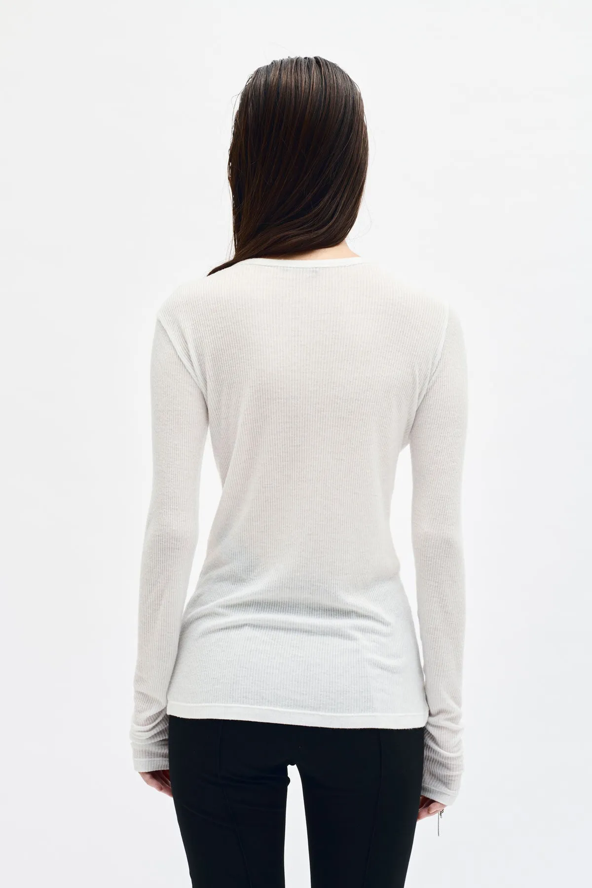 Fiene Long Sleeve T-Shirt sold by Ann Demeulemeester product image thumbnail 3
