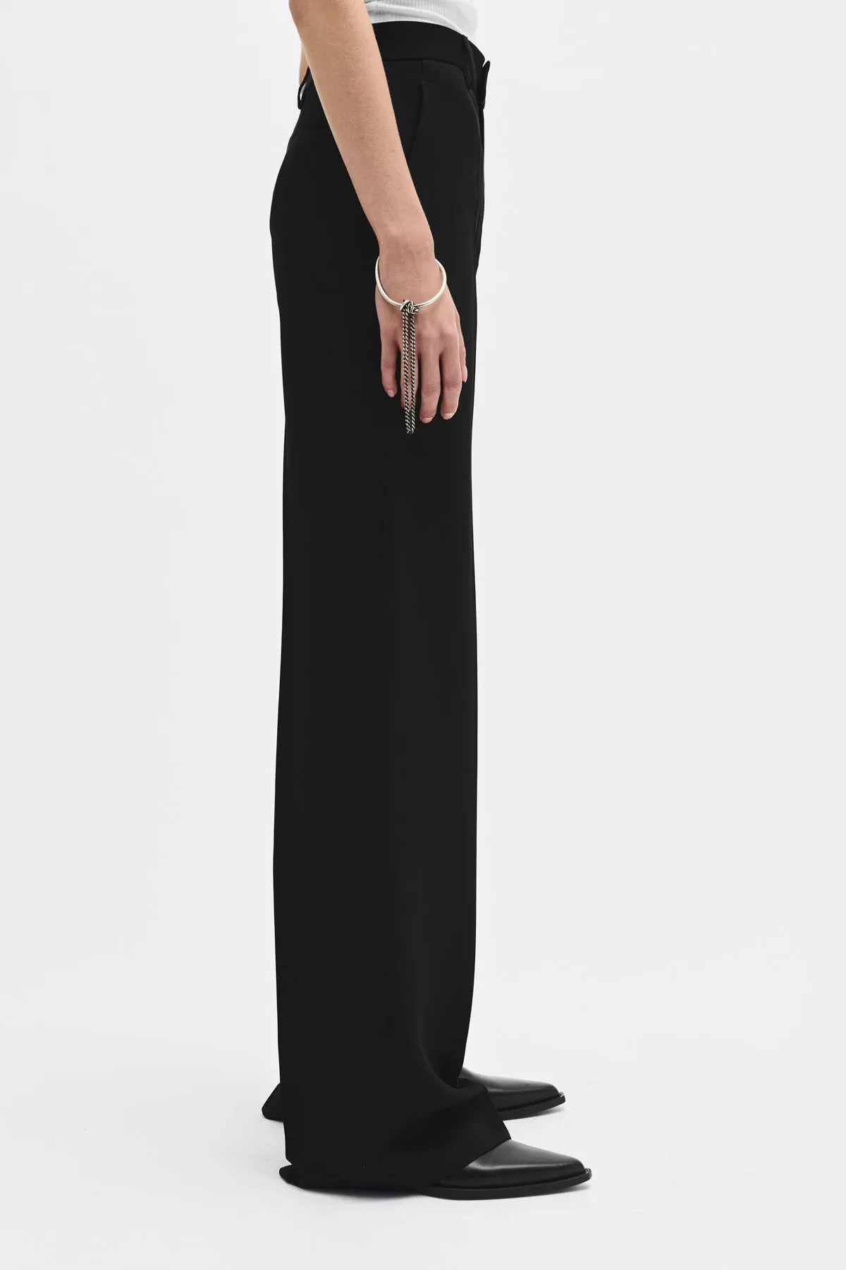Maaike Flared Comfort Trousers sold by Ann Demeulemeester product image thumbnail 2