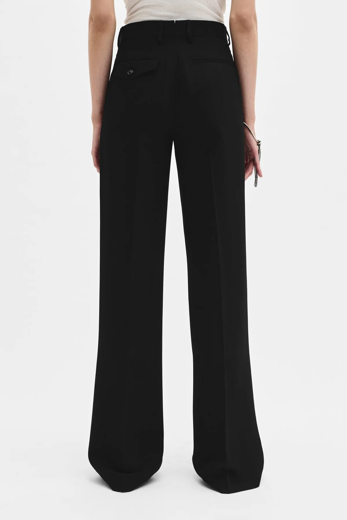 Maaike Flared Comfort Trousers sold by Ann Demeulemeester product image thumbnail 4