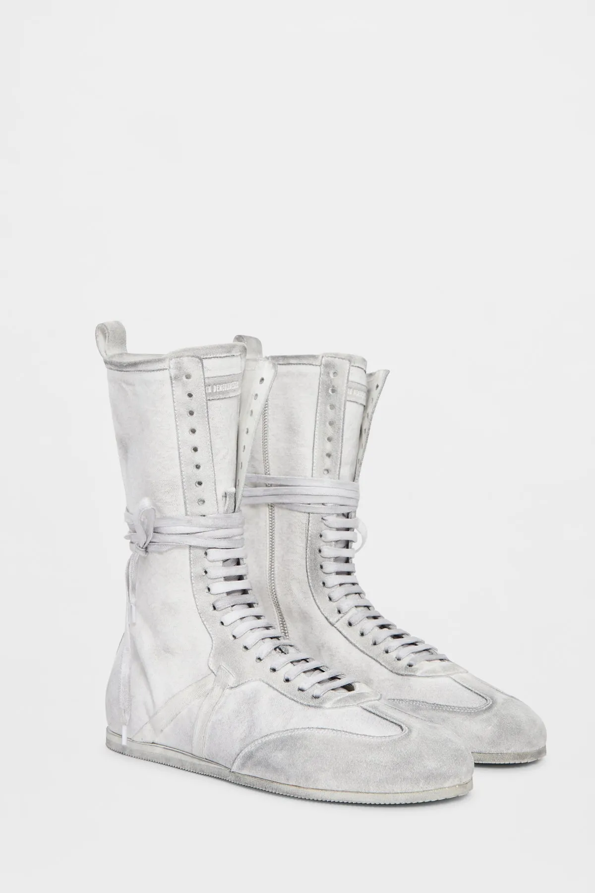 Fides High-Top Boxing Sneakers sold by Ann Demeulemeester