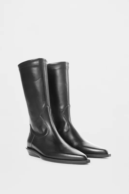 Jani Pointy Cowboy Boots sold by Ann Demeulemeester