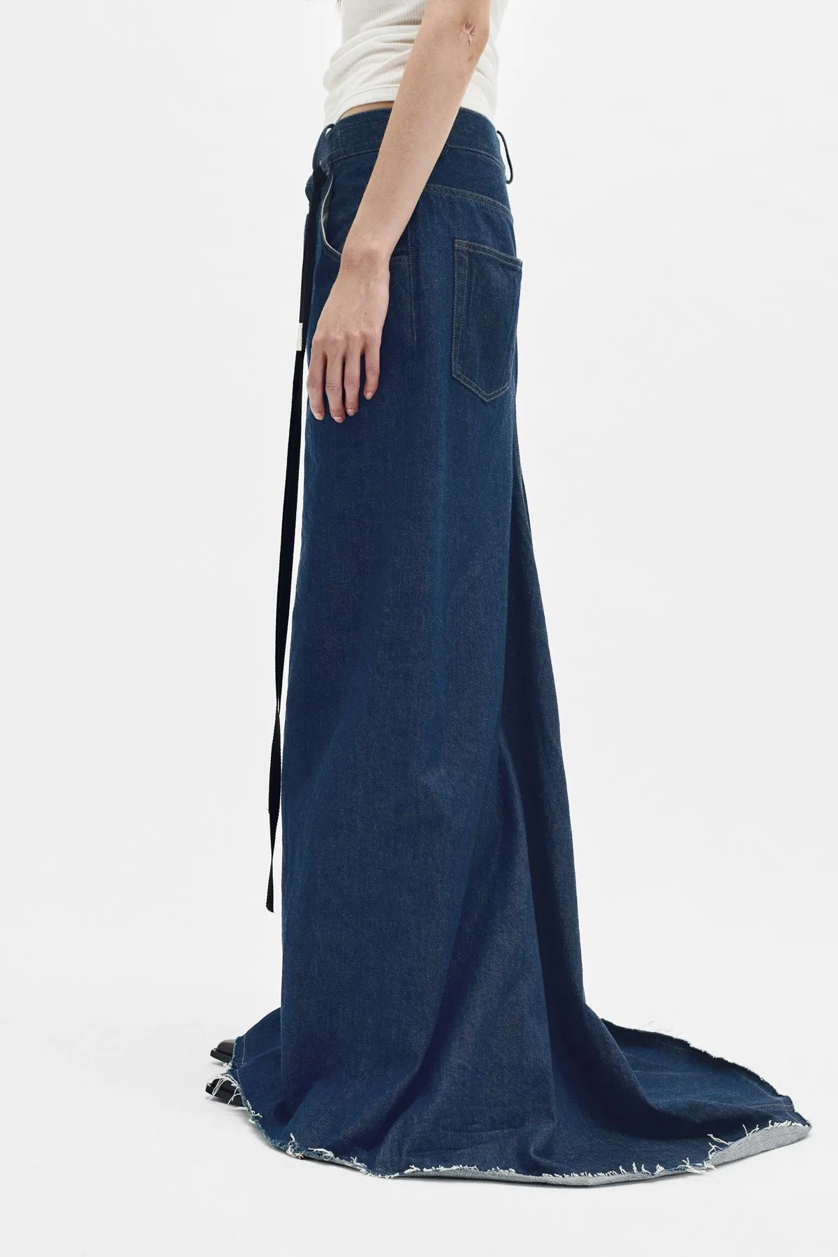 Goele 5 pocket Comfort Skirt sold by Ann Demeulemeester product image thumbnail 2