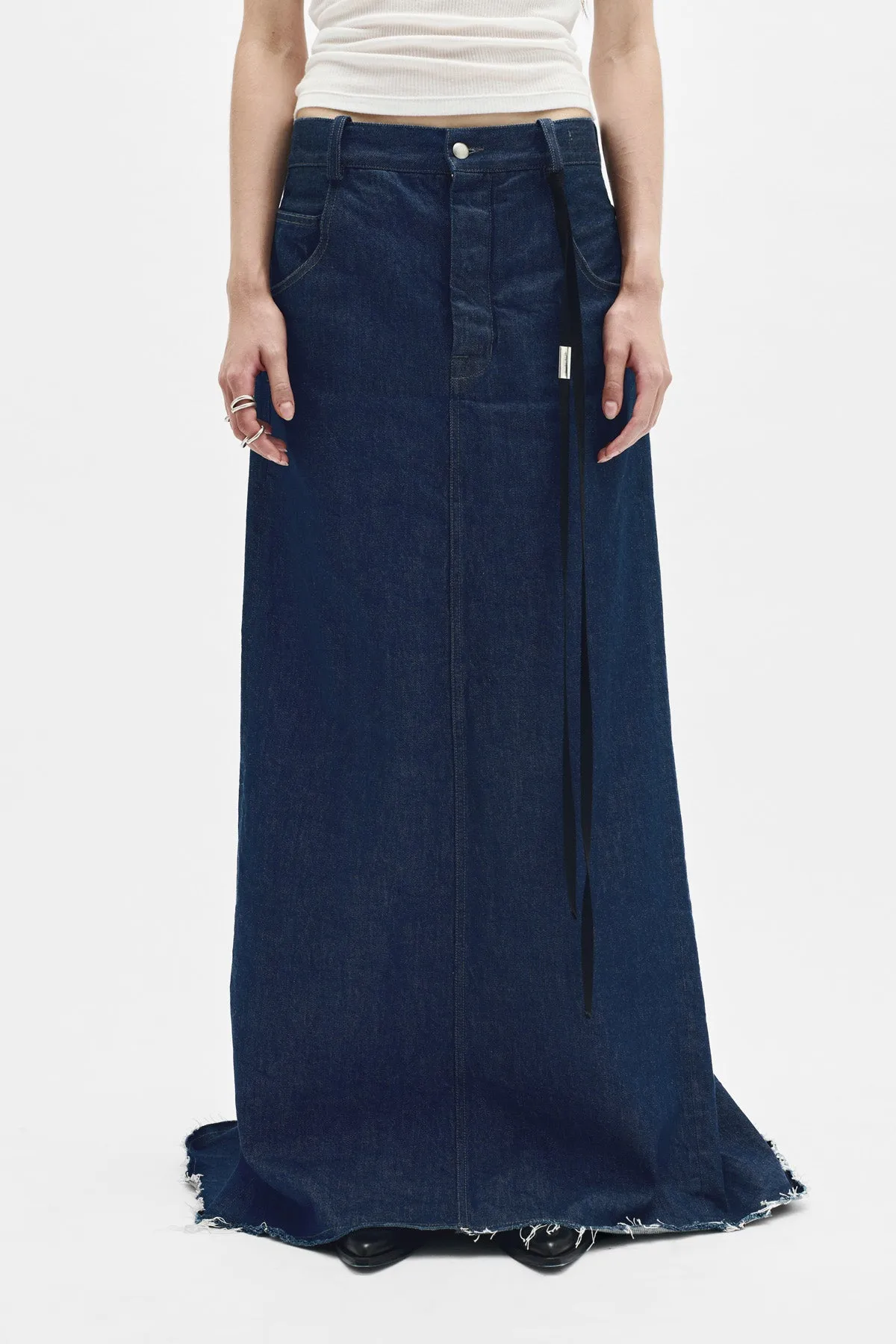 Goele 5 pocket Comfort Skirt sold by Ann Demeulemeester