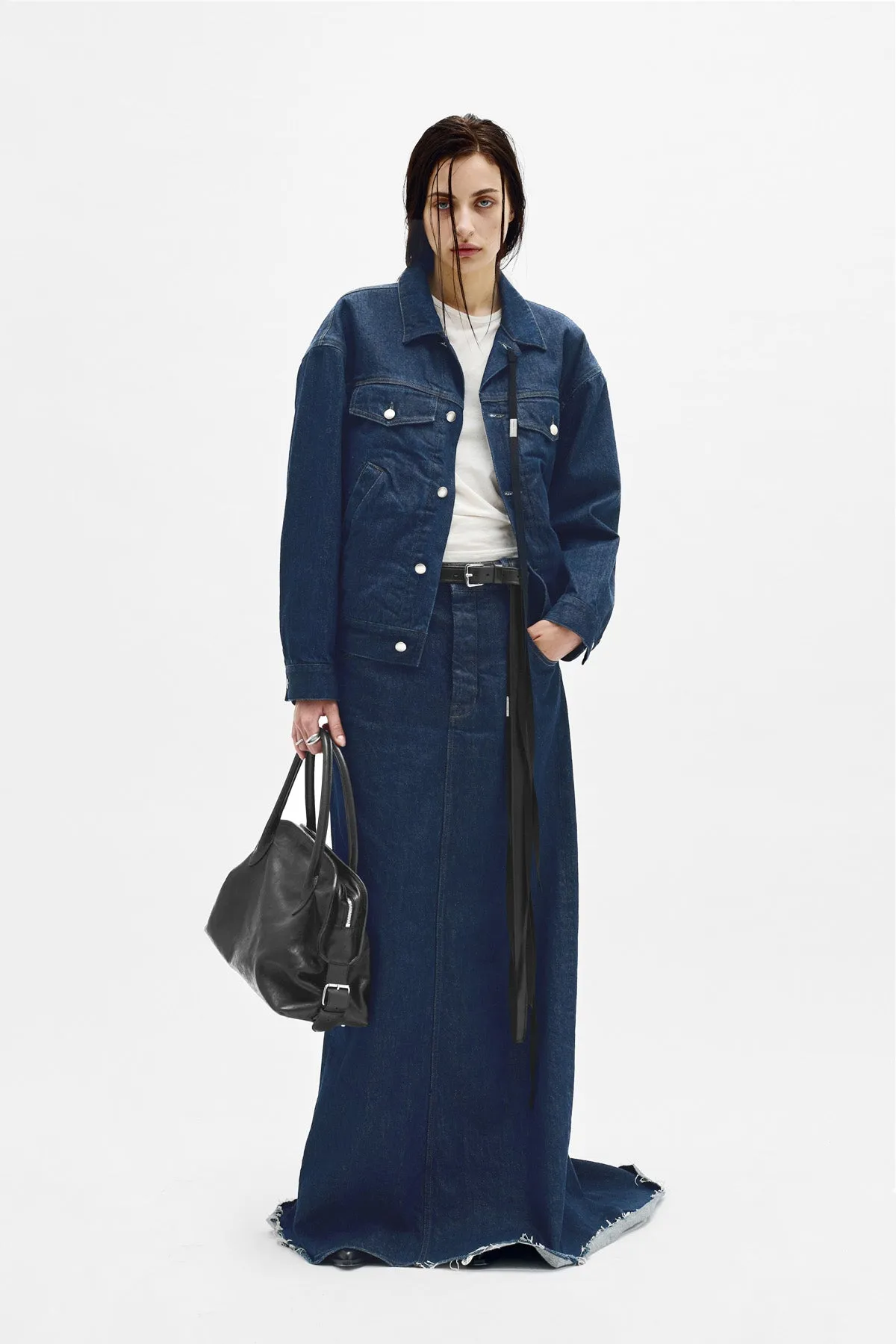 Goele 5 pocket Comfort Skirt sold by Ann Demeulemeester product image thumbnail 4