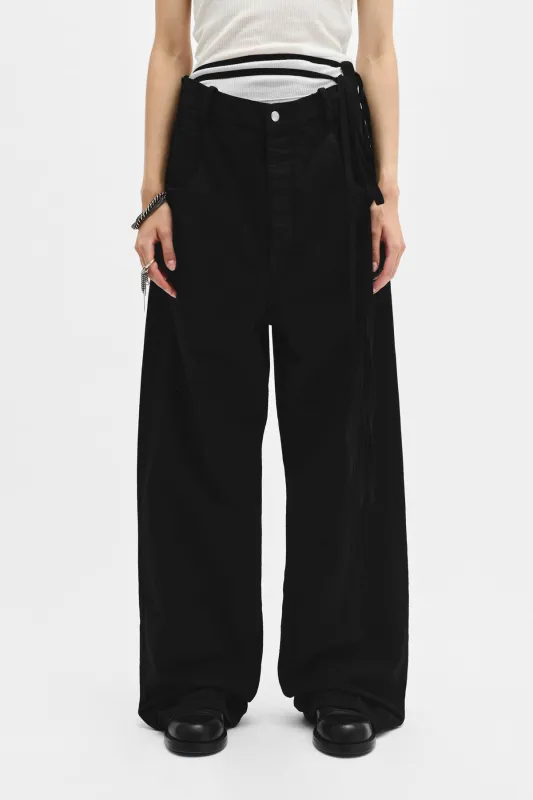 Kristel 5 Pocket High Comfort Trousers sold by Ann Demeulemeester