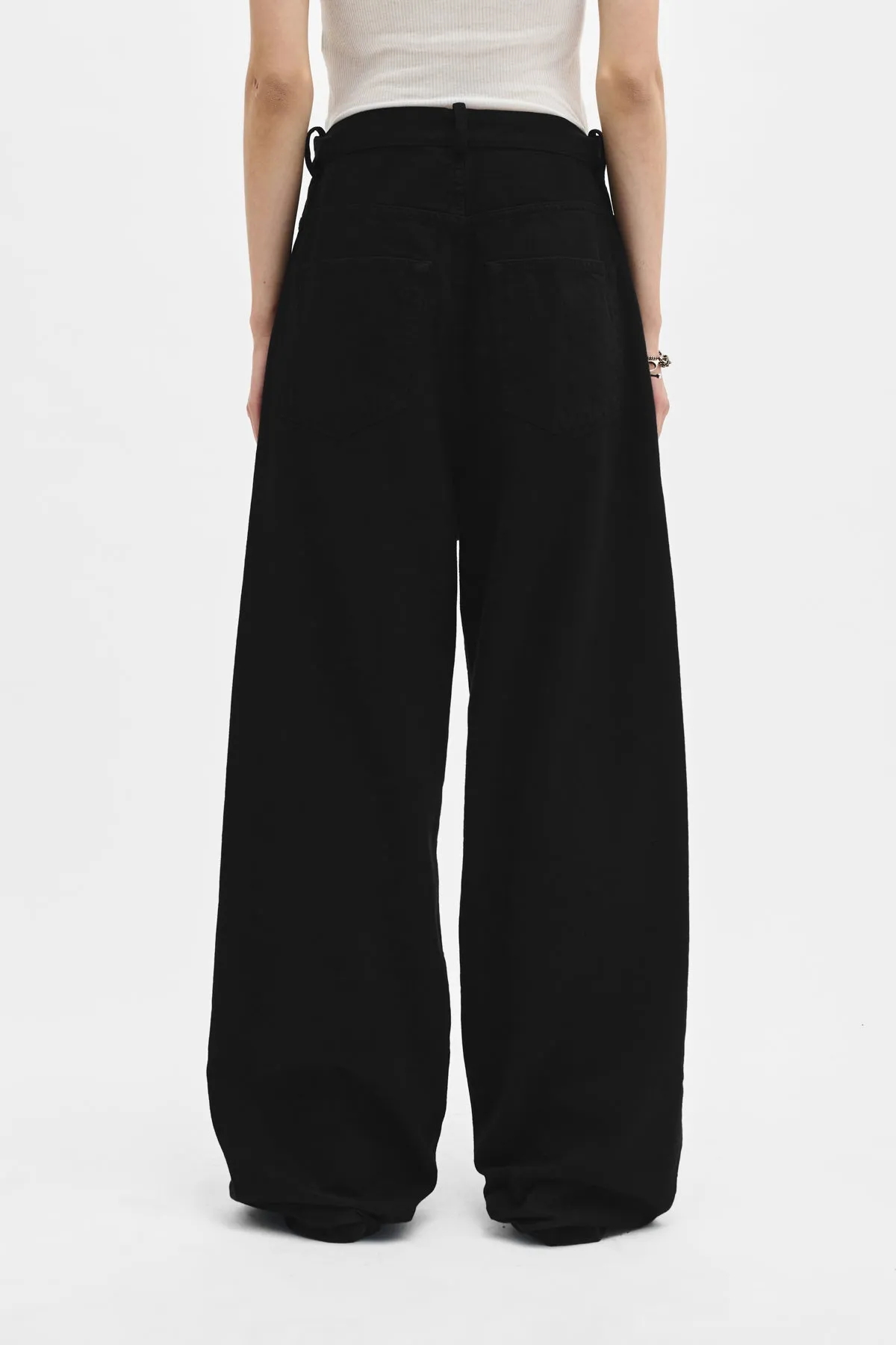 Kristel 5 Pocket High Comfort Trousers sold by Ann Demeulemeester product image thumbnail 3