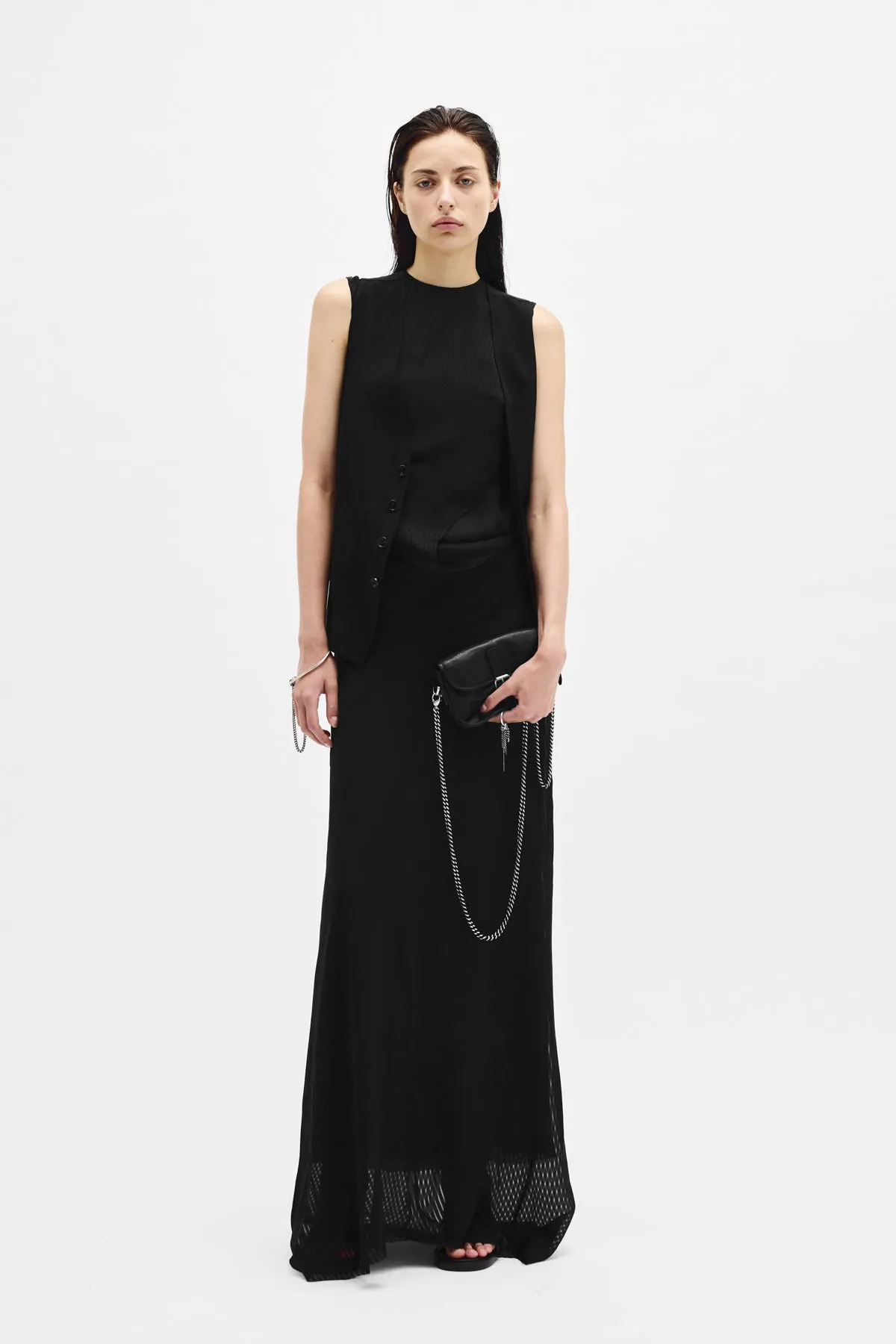 Charlotte Classic Waistcoat sold by Ann Demeulemeester product image thumbnail 4