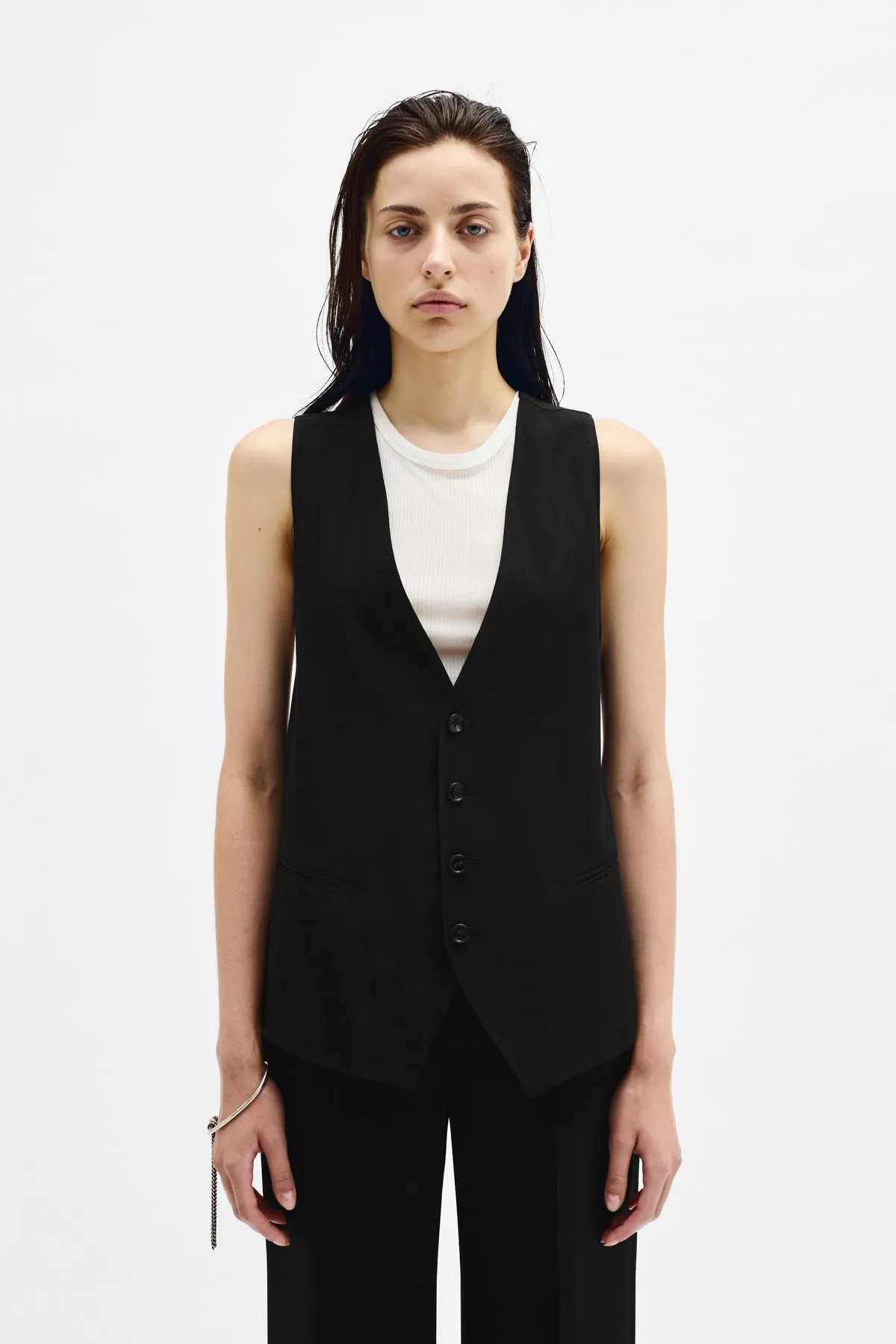 Charlotte Classic Waistcoat sold by Ann Demeulemeester