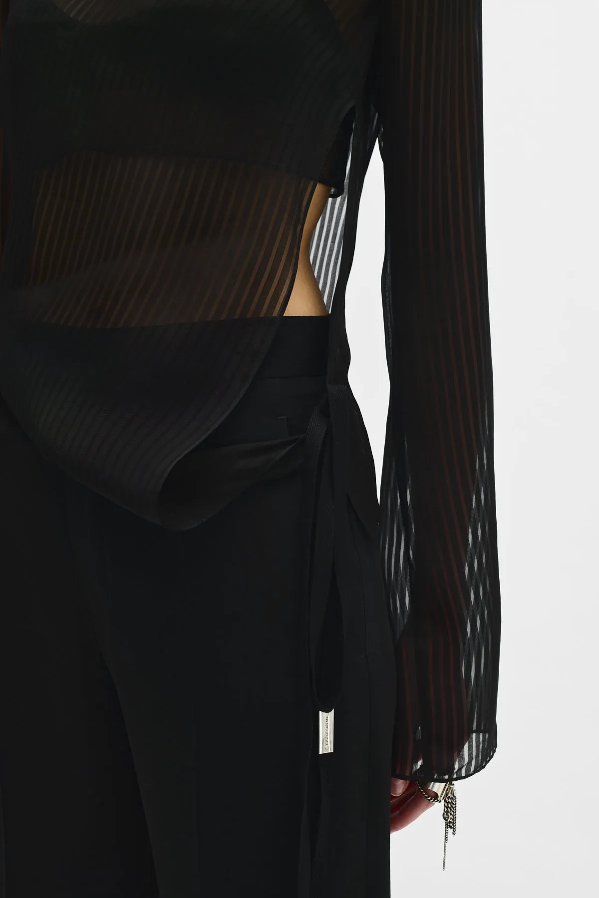 Benonia Long Sleeve Top sold by Ann Demeulemeester product image thumbnail 5