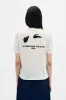 Fanie ''October And The Eyes'' Standard T-shirt sold by Ann Demeulemeester