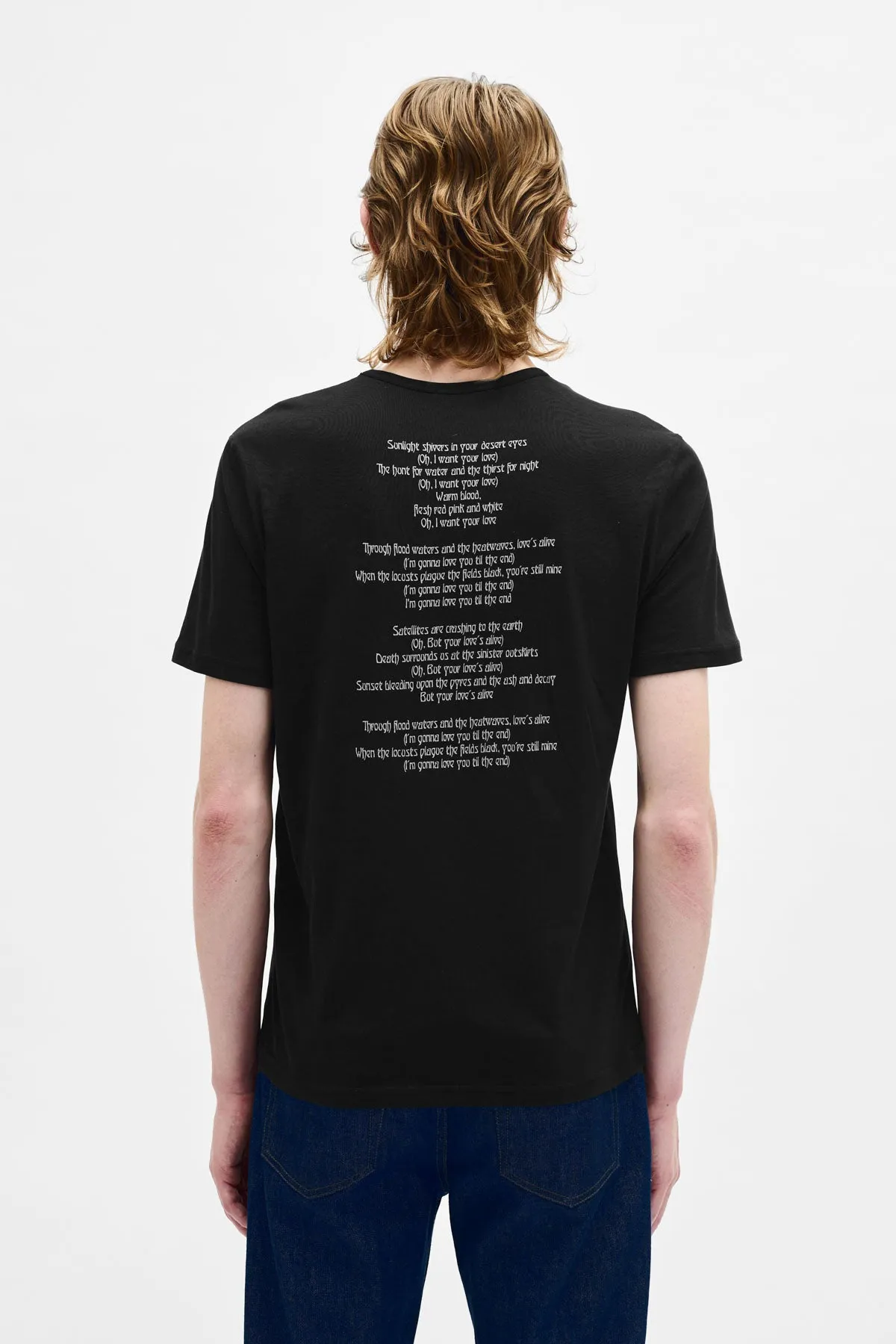 Baptist ''Till The End'' T-Shirt sold by Ann Demeulemeester product image thumbnail 3