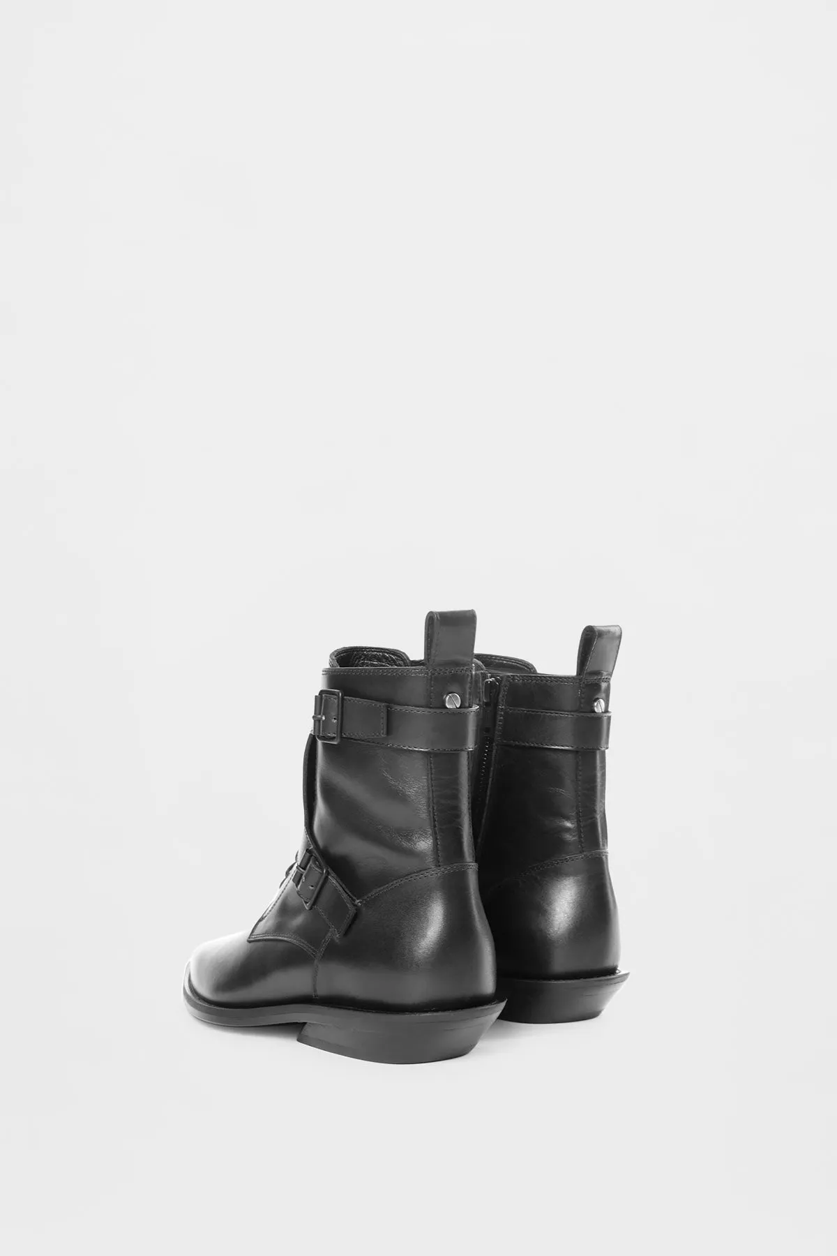 Efro Pointy Monkstrap Ankle Boots sold by Ann Demeulemeester product image thumbnail 2