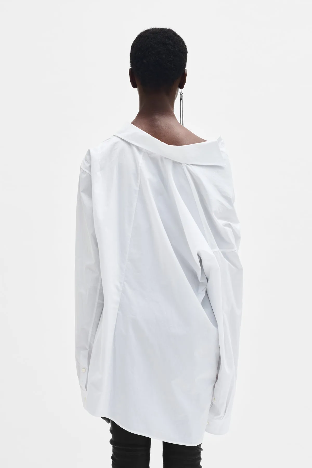 Daria Drop Shoulder Shirt sold by Ann Demeulemeester product image thumbnail 3